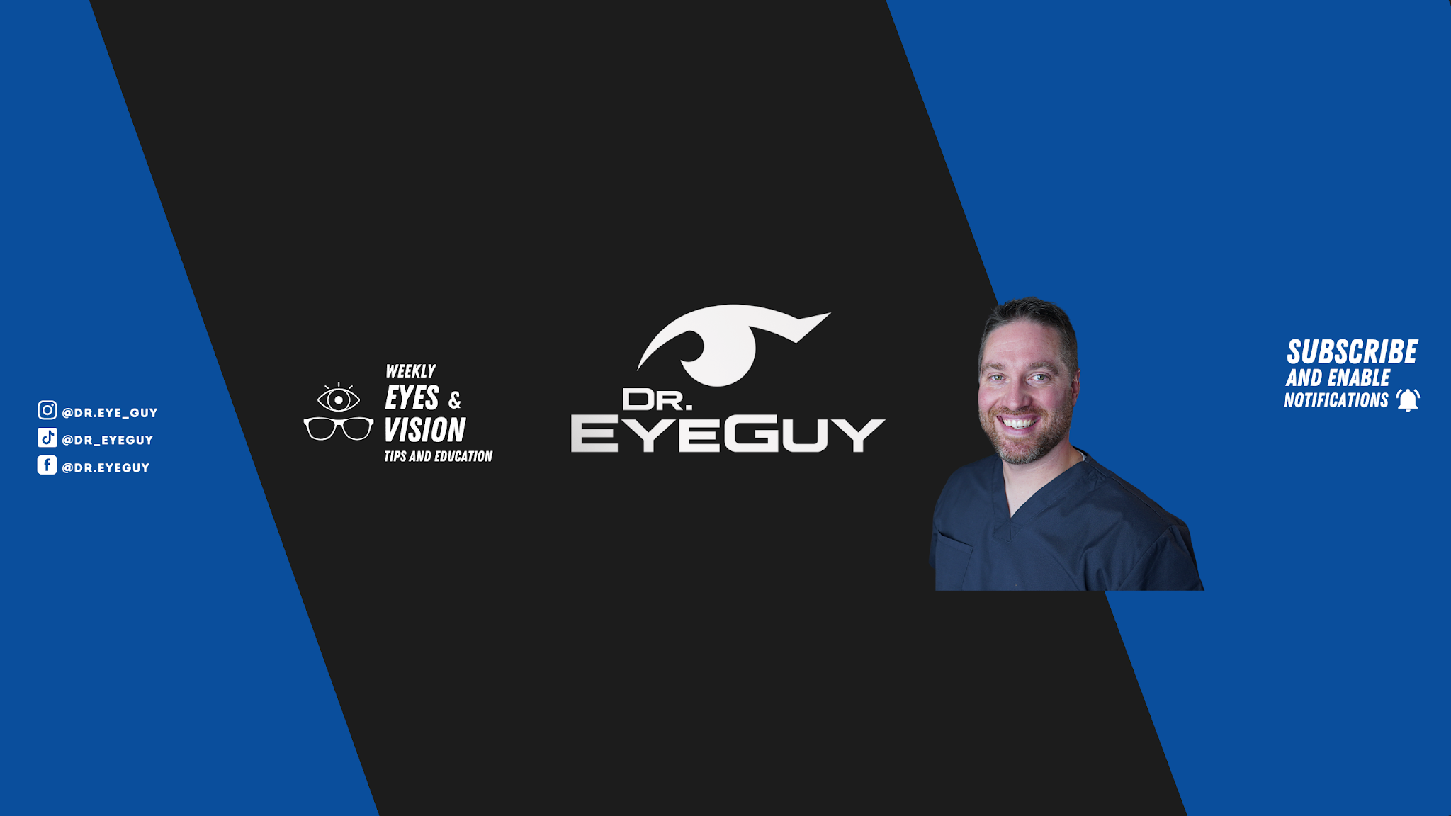 Dr. EyeGuy YouTube banner