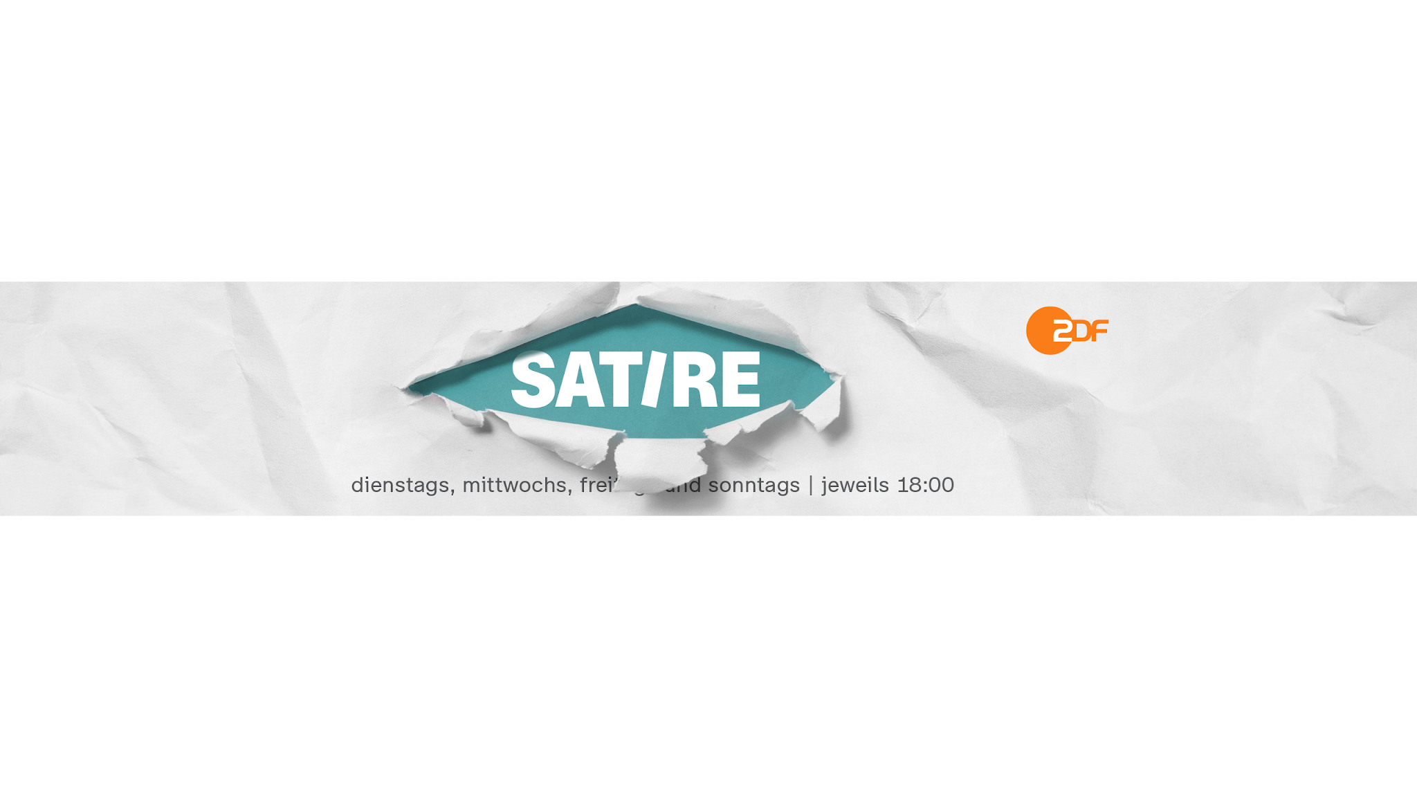 ZDF Satire YouTube banner