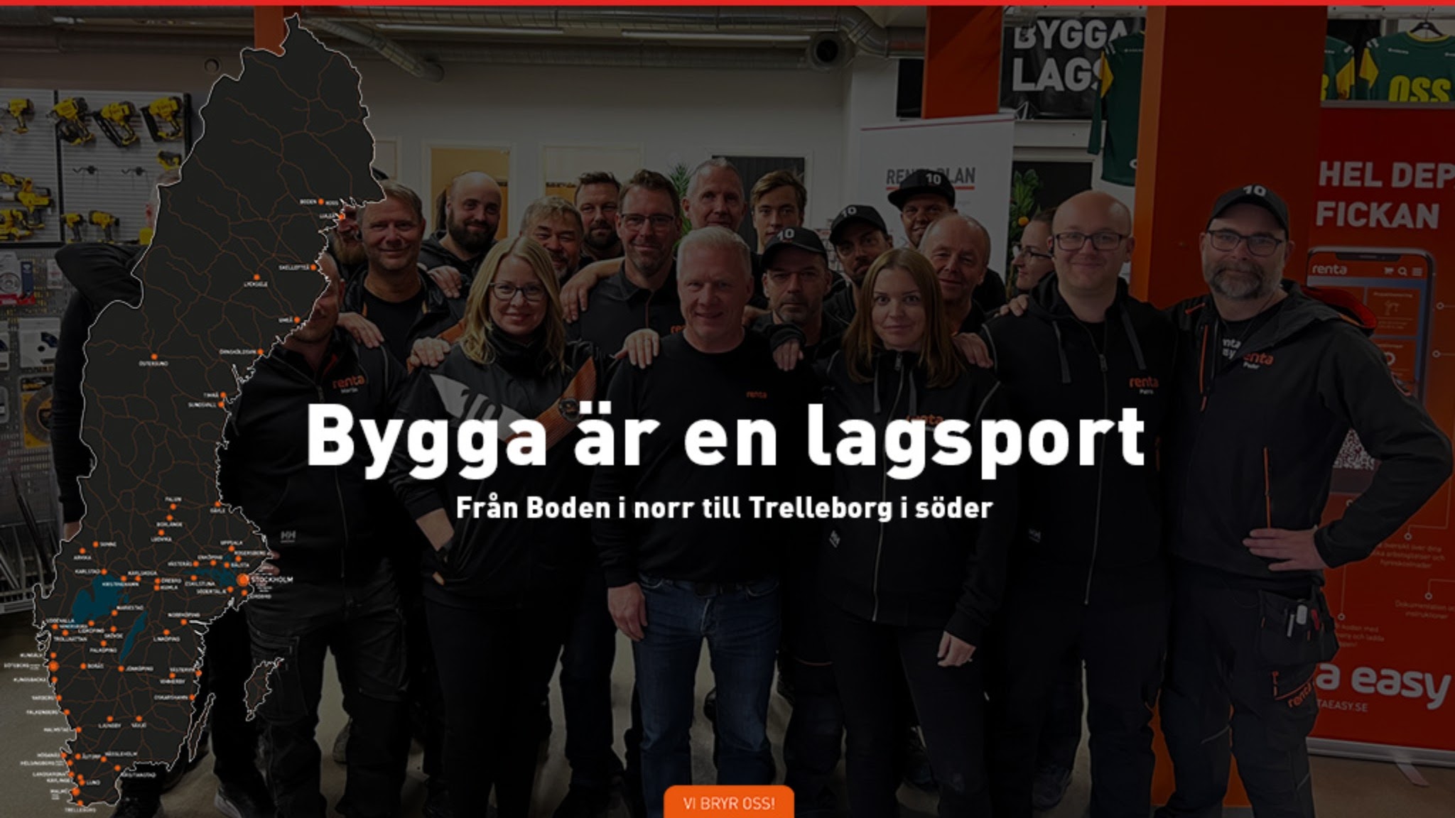 Renta Sverige YouTube banner