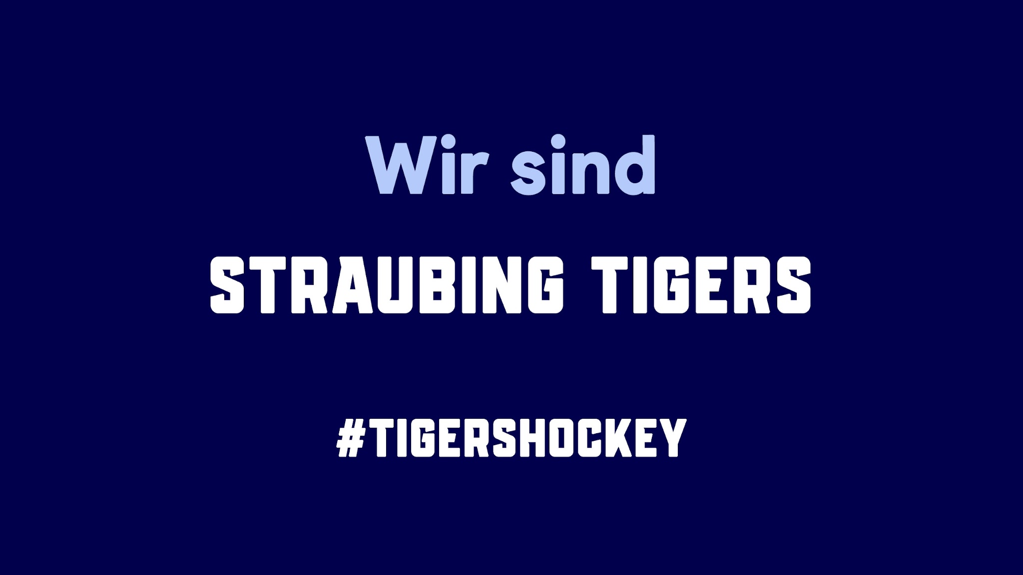 Straubing Tigers Official YouTube banner