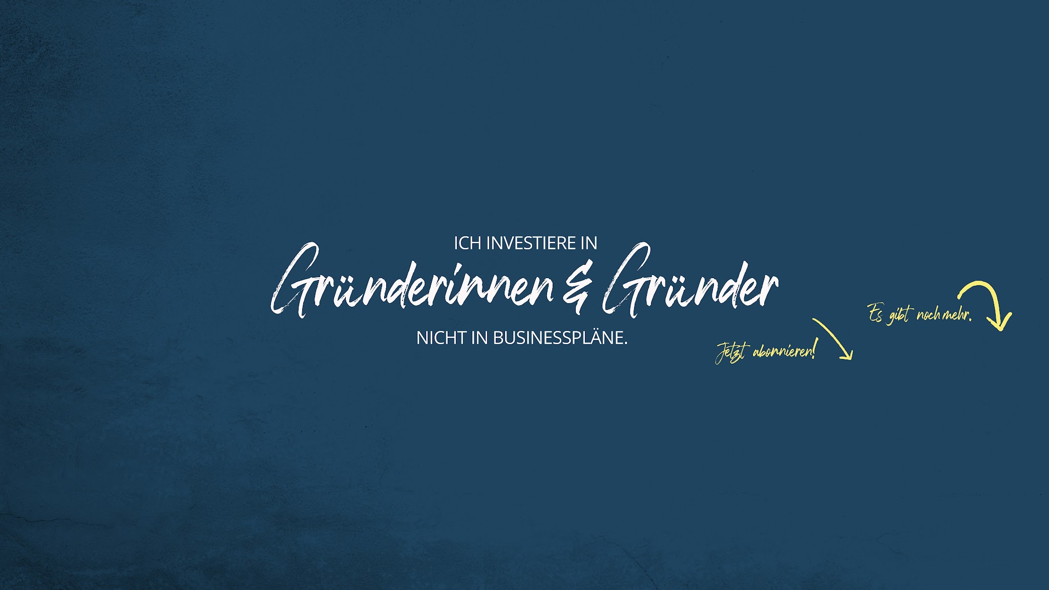 Carsten Maschmeyer YouTube banner