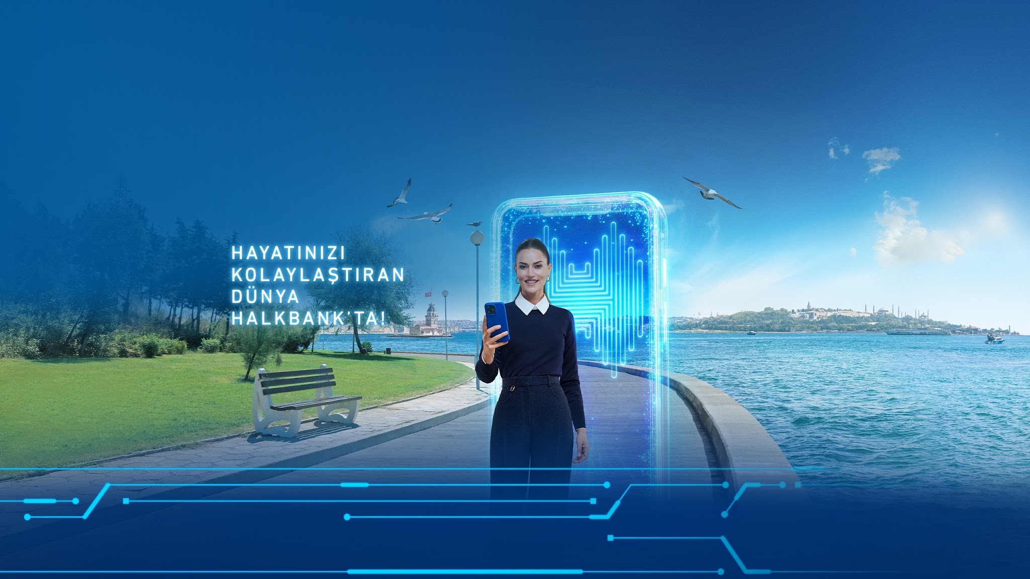 Halkbank YouTube banner