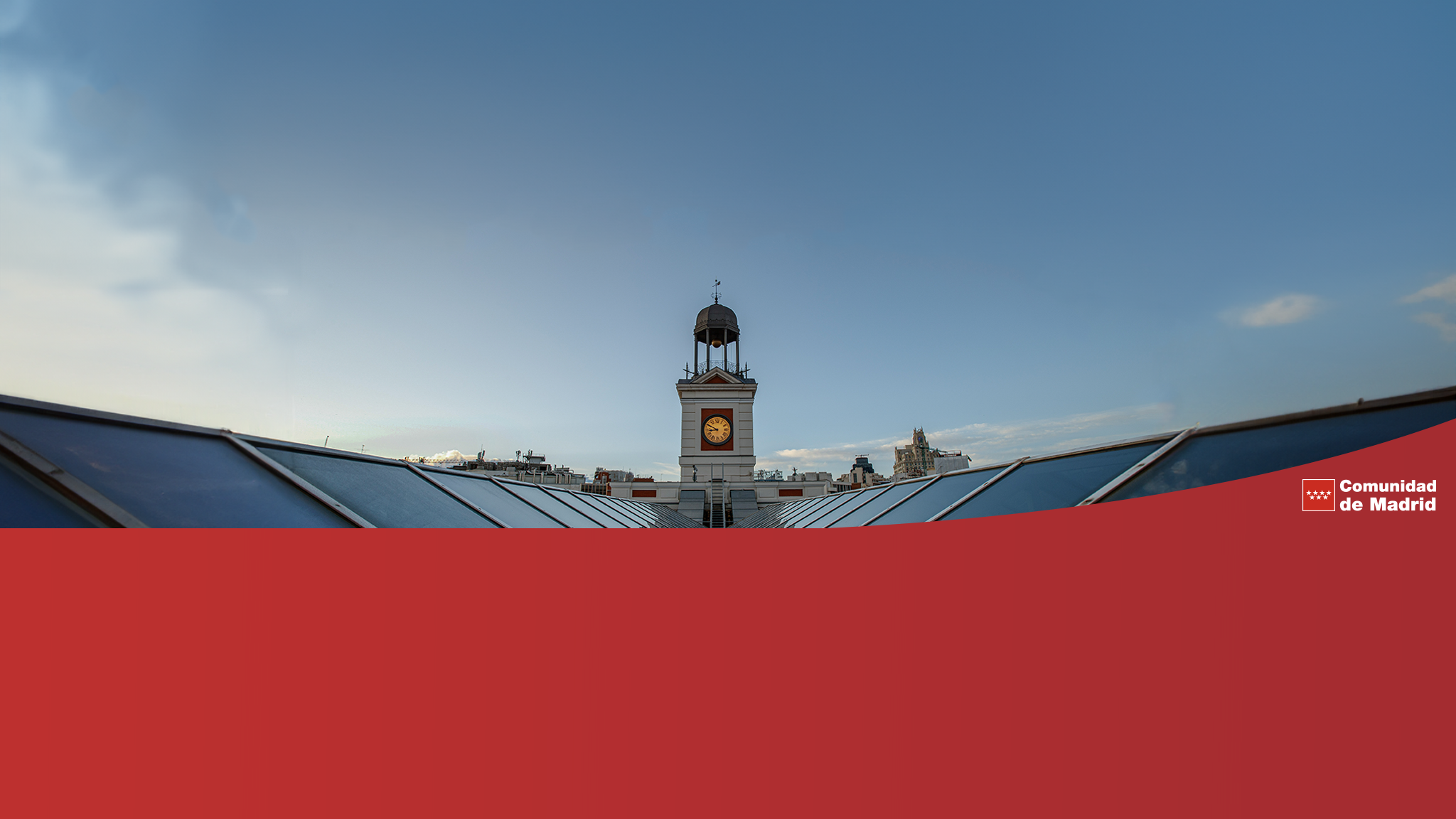 Comunidad de Madrid YouTube banner
