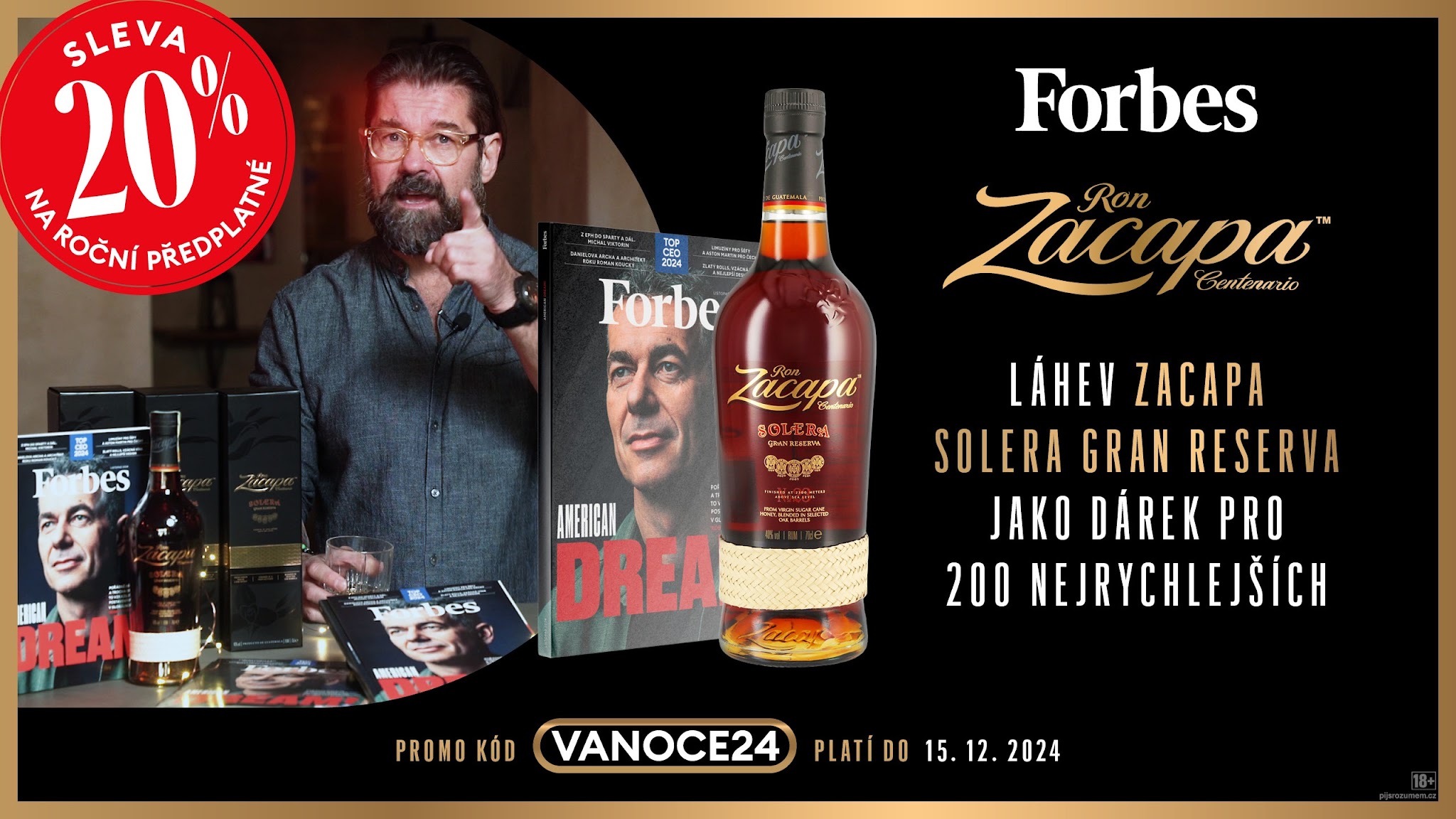 Forbes Česko YouTube banner