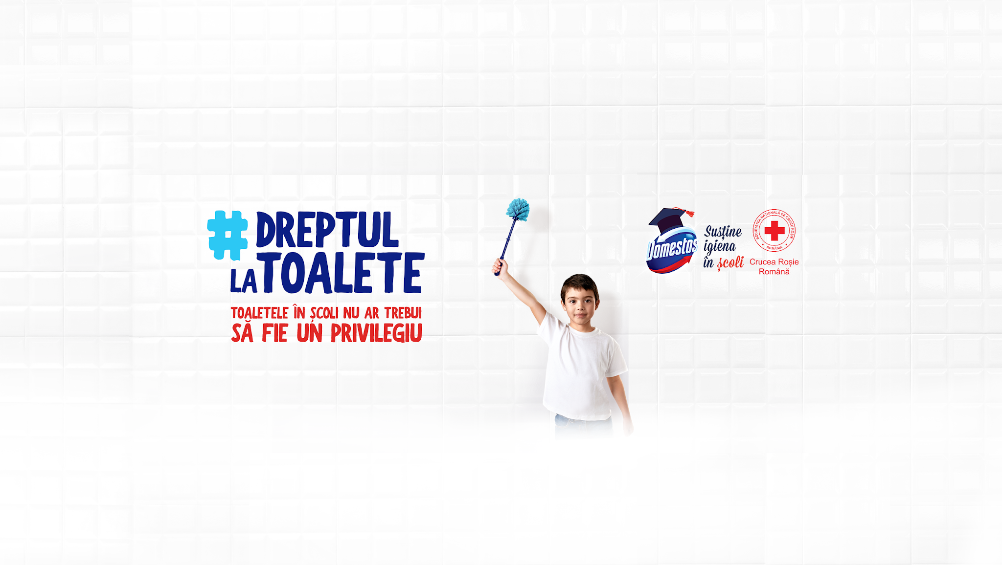 Domestos Romania YouTube banner