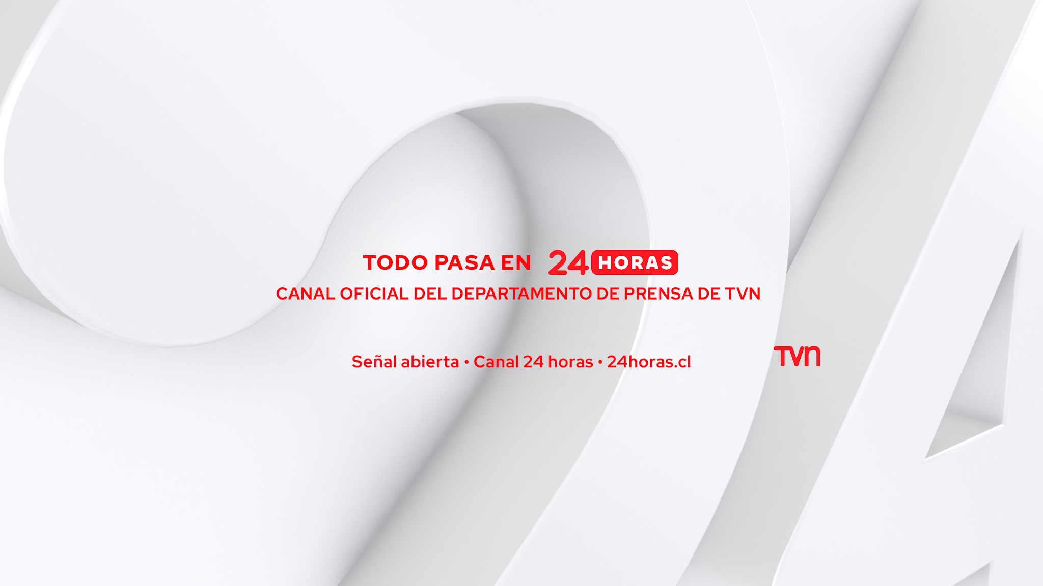 24 Horas - TVN Chile YouTube banner