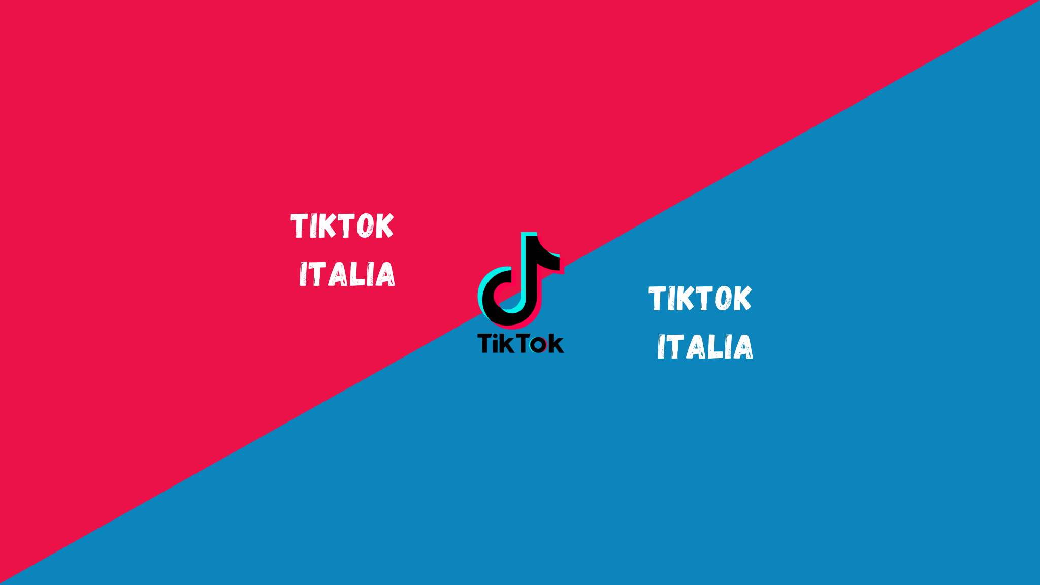 TikTok Italia YouTube banner