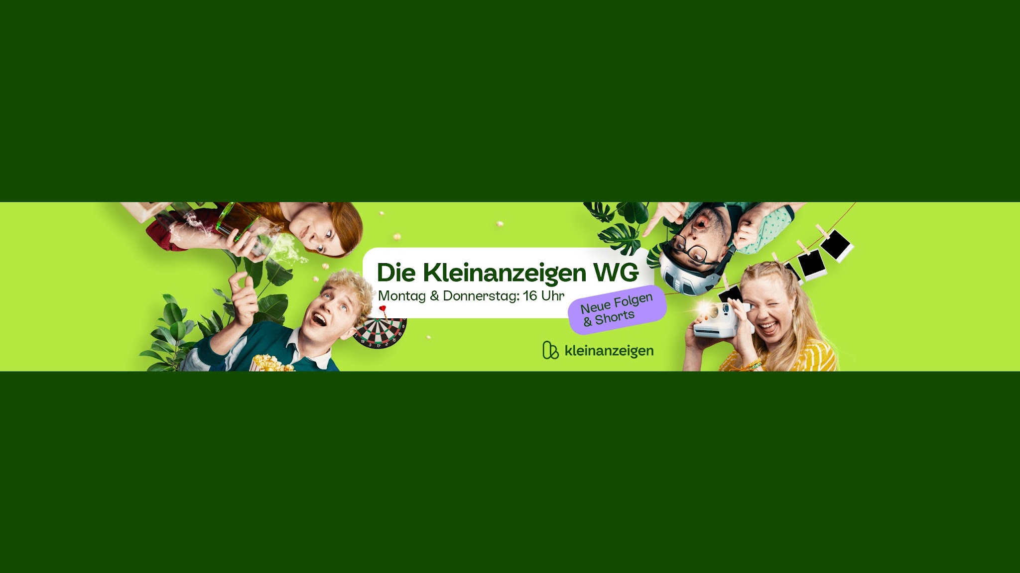Kleinanzeigen WG YouTube banner