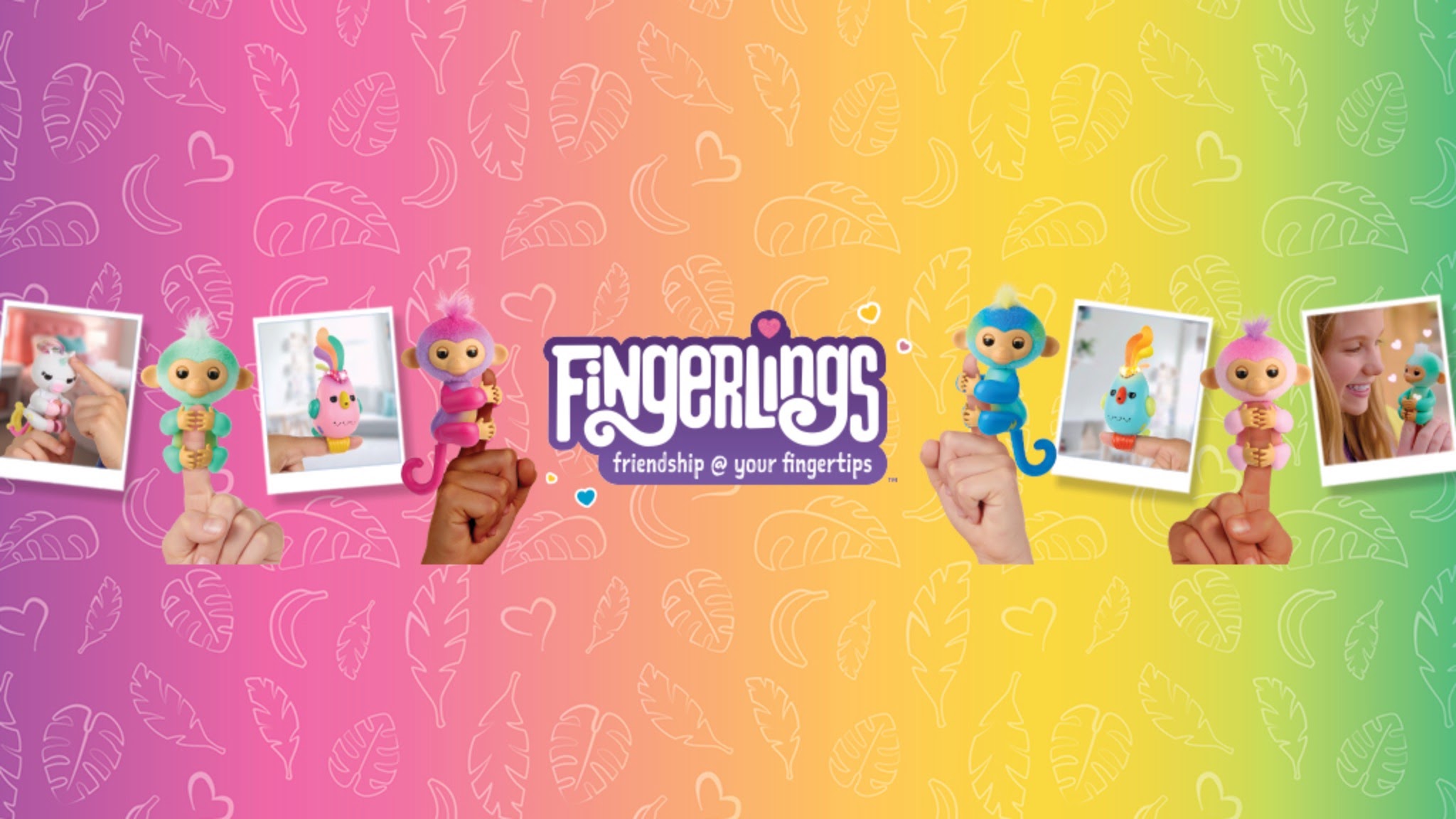 Fingerlings YouTube banner