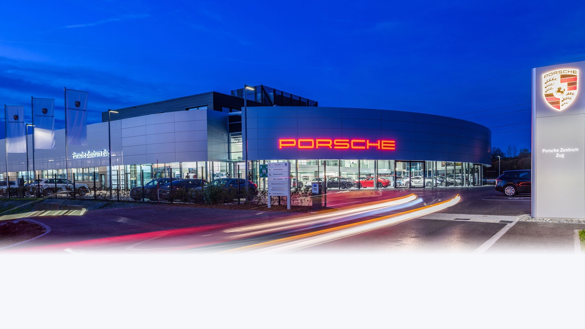 Porsche Zentrum Zug YouTube banner