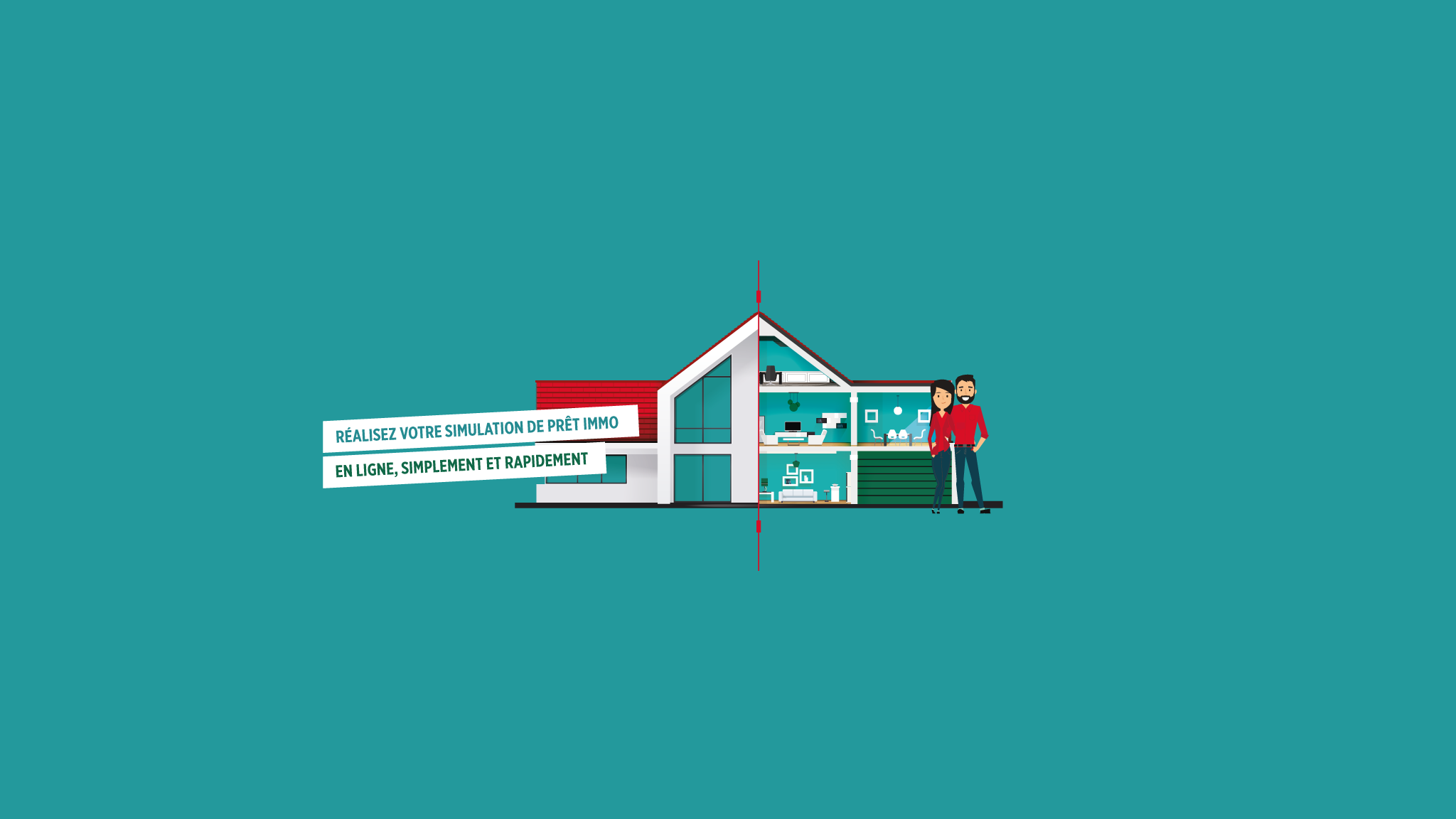 Crédit Agricole e-immobilier YouTube banner