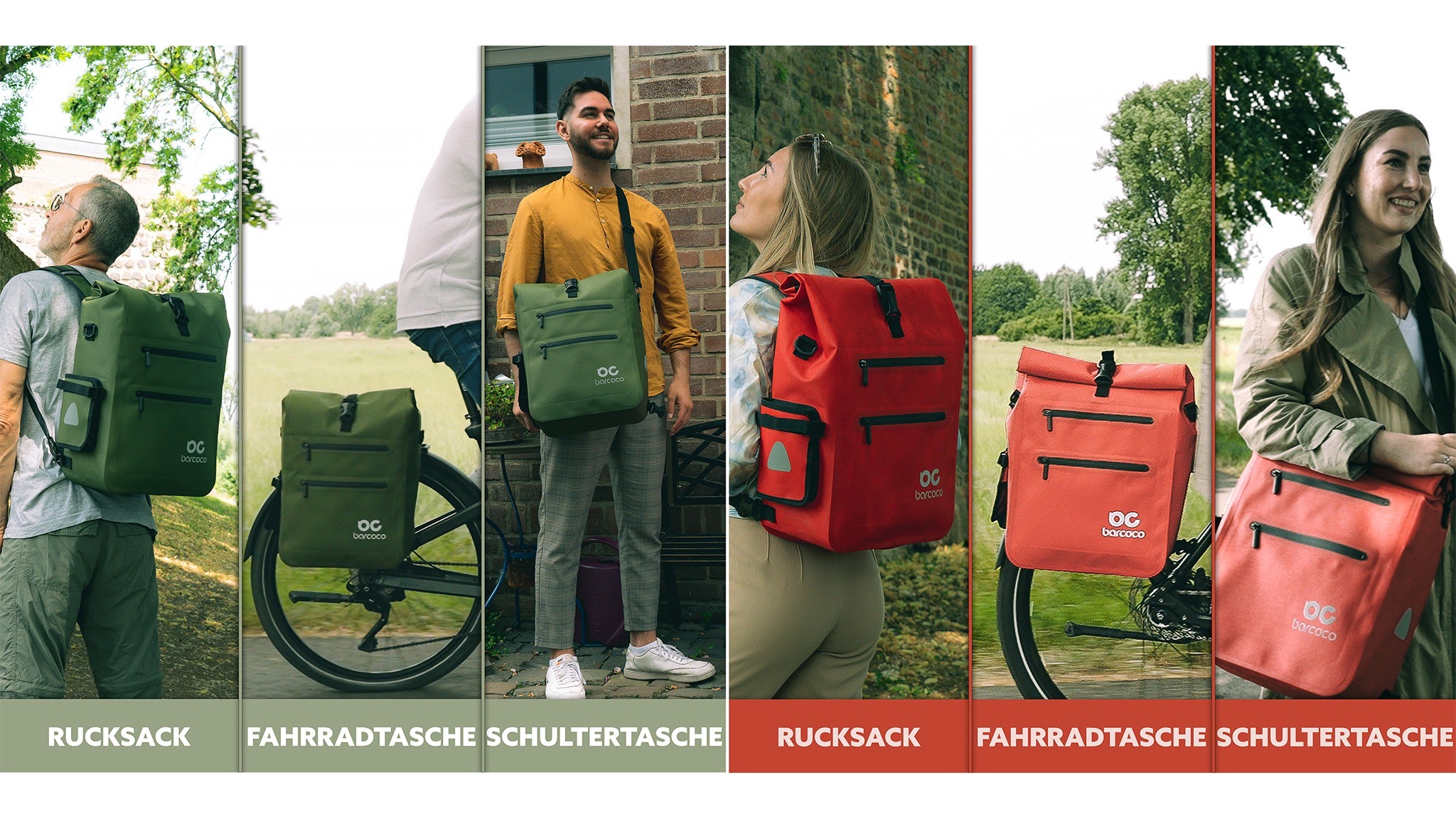 Barcoco Fahrradtaschen YouTube banner