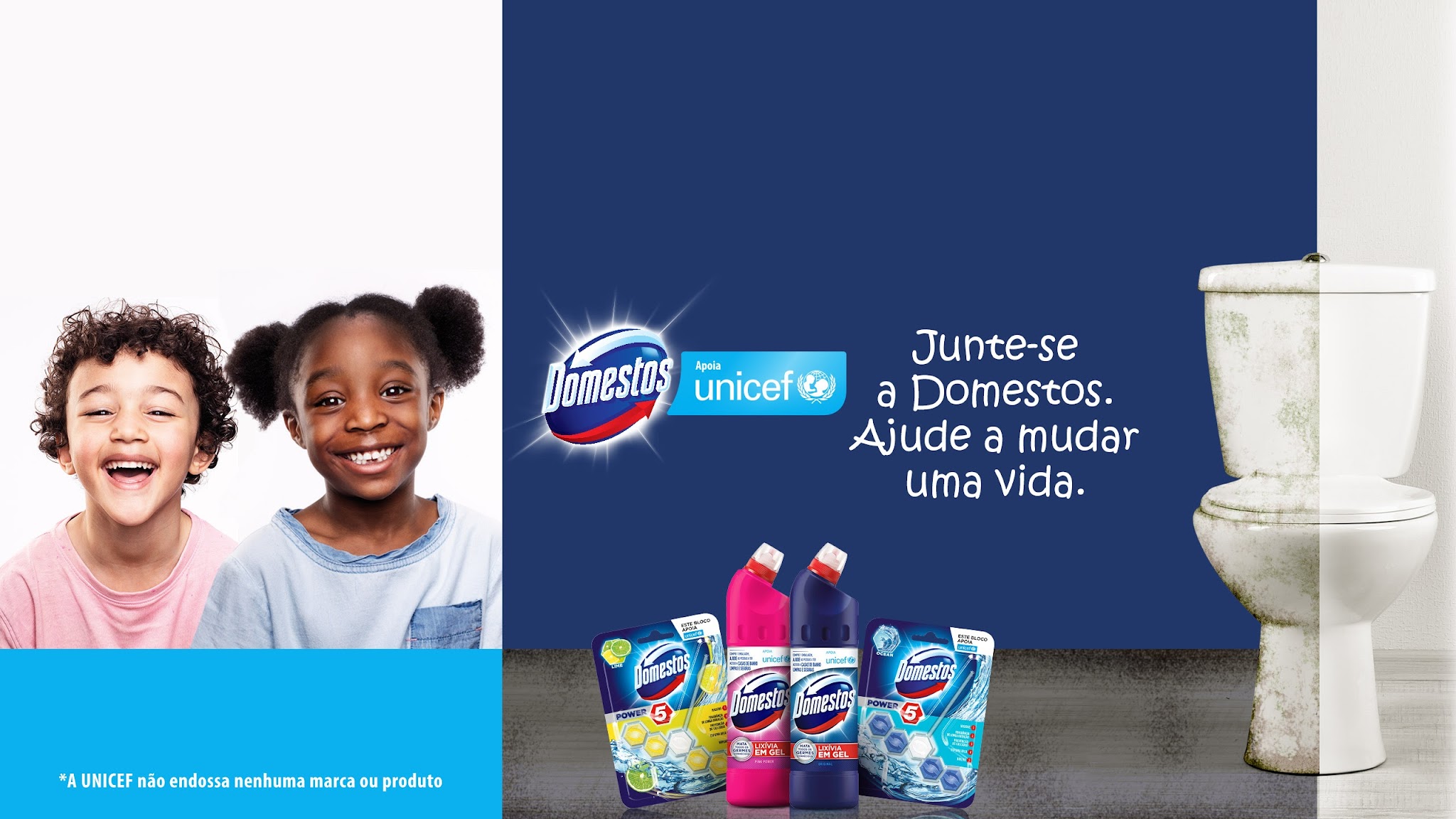 Domestos Portugal YouTube banner
