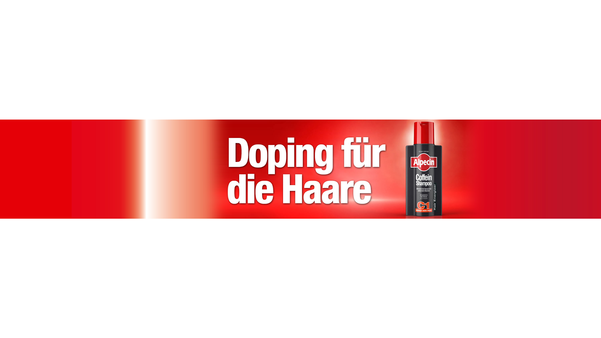 Alpecin YouTube banner