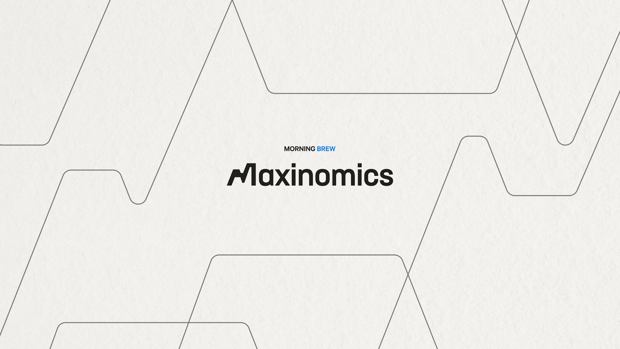 Maxinomics YouTube banner