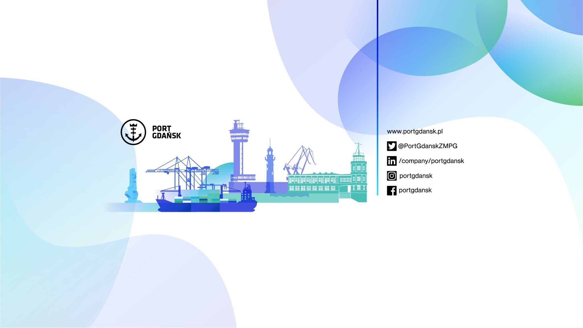 Port Gdańsk YouTube banner