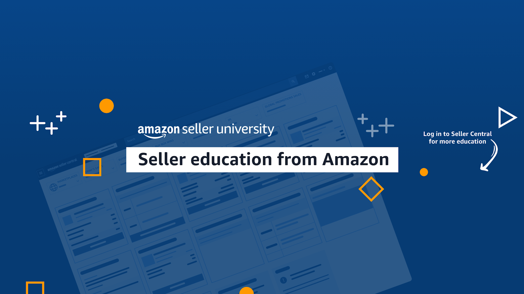 Amazon Seller University YouTube banner