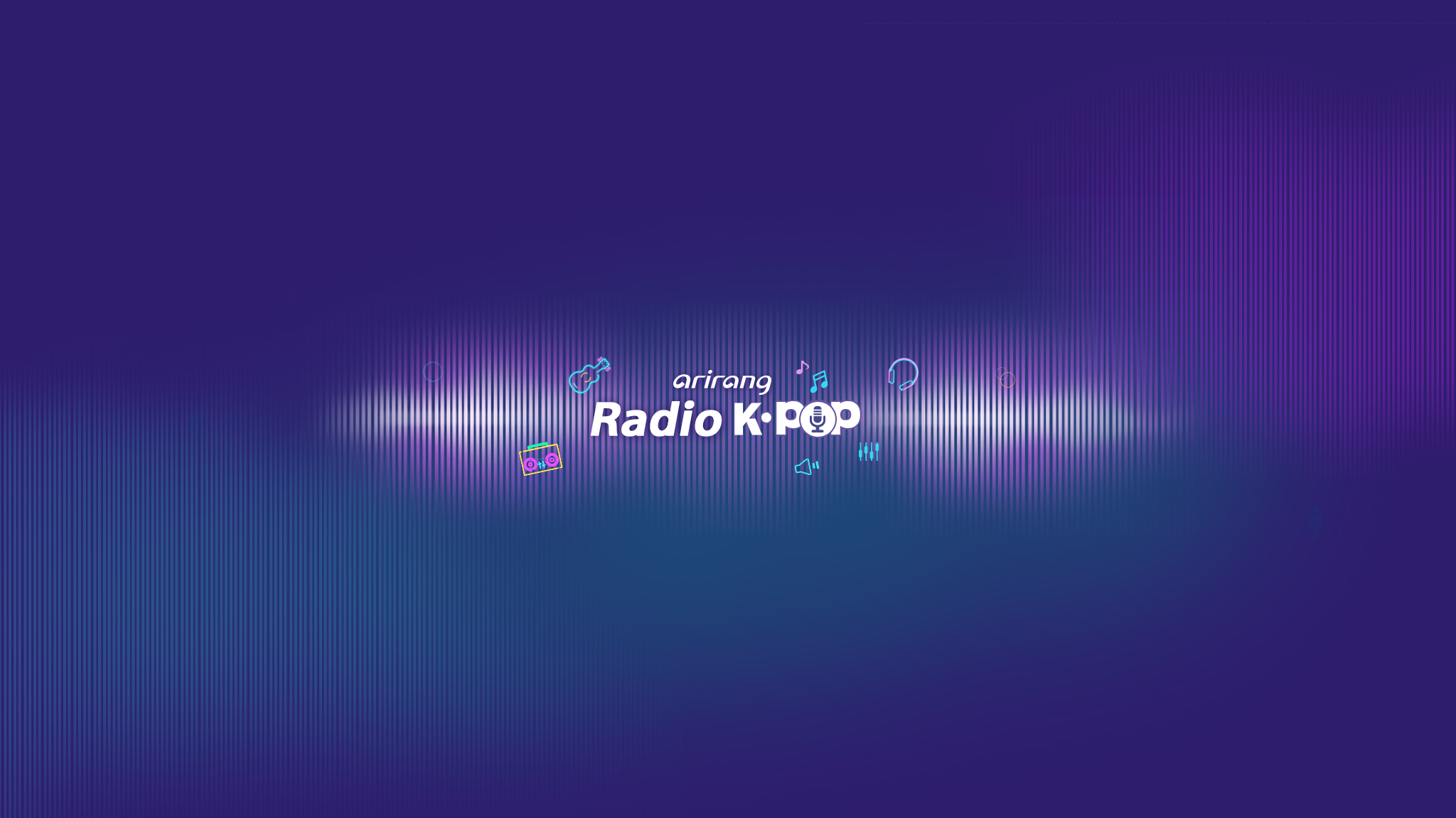 Arirang Radio K-Pop YouTube banner
