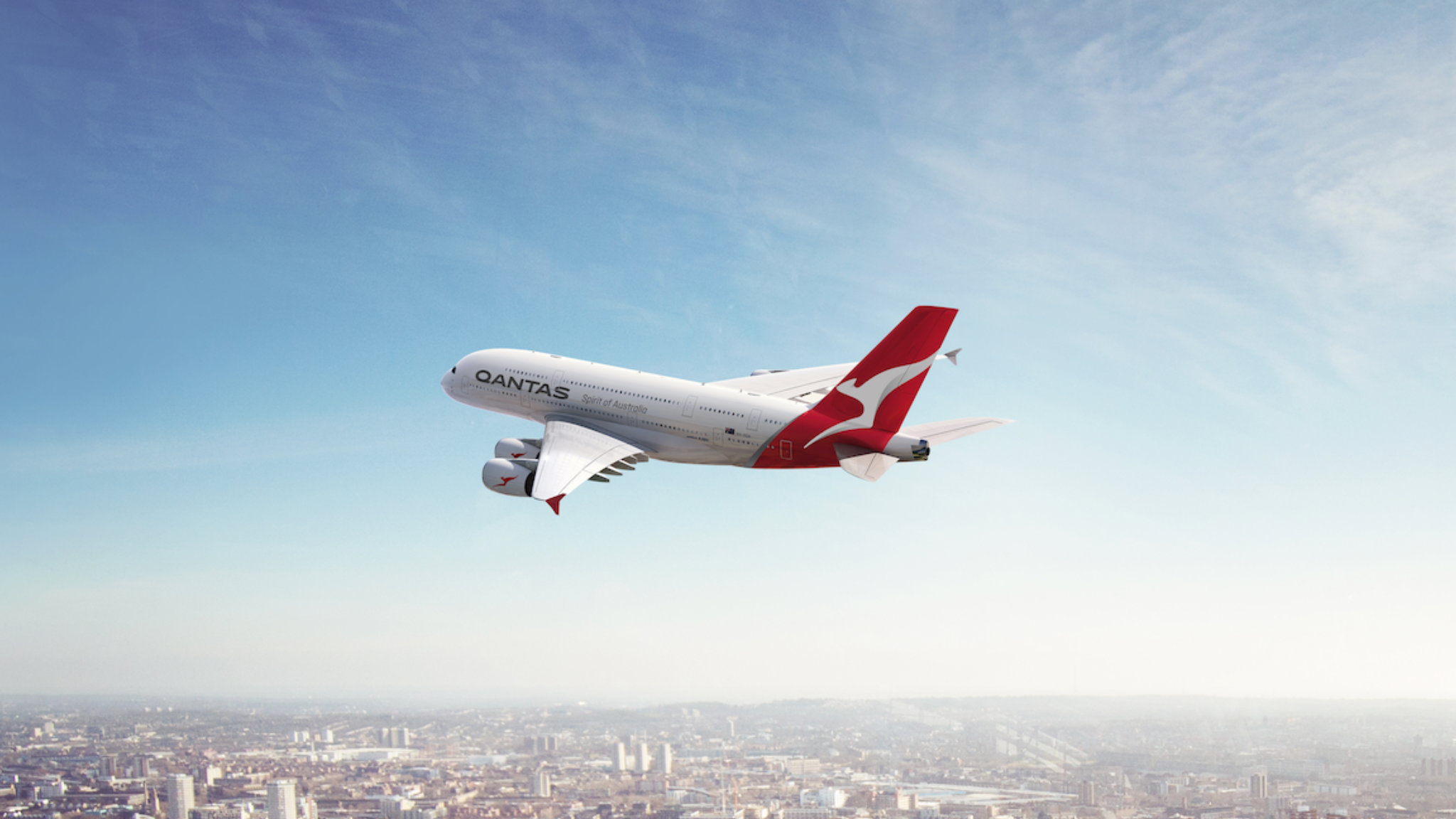 Qantas YouTube banner