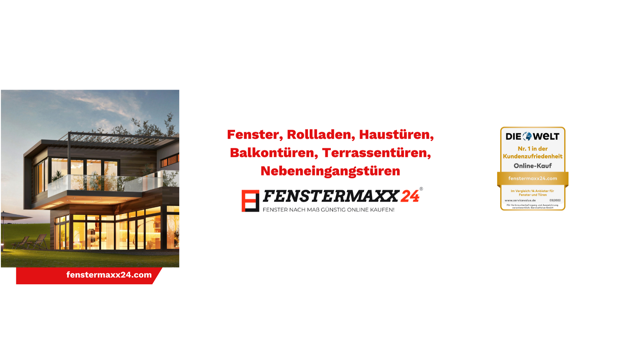 Fenstermaxx 24com YouTube banner