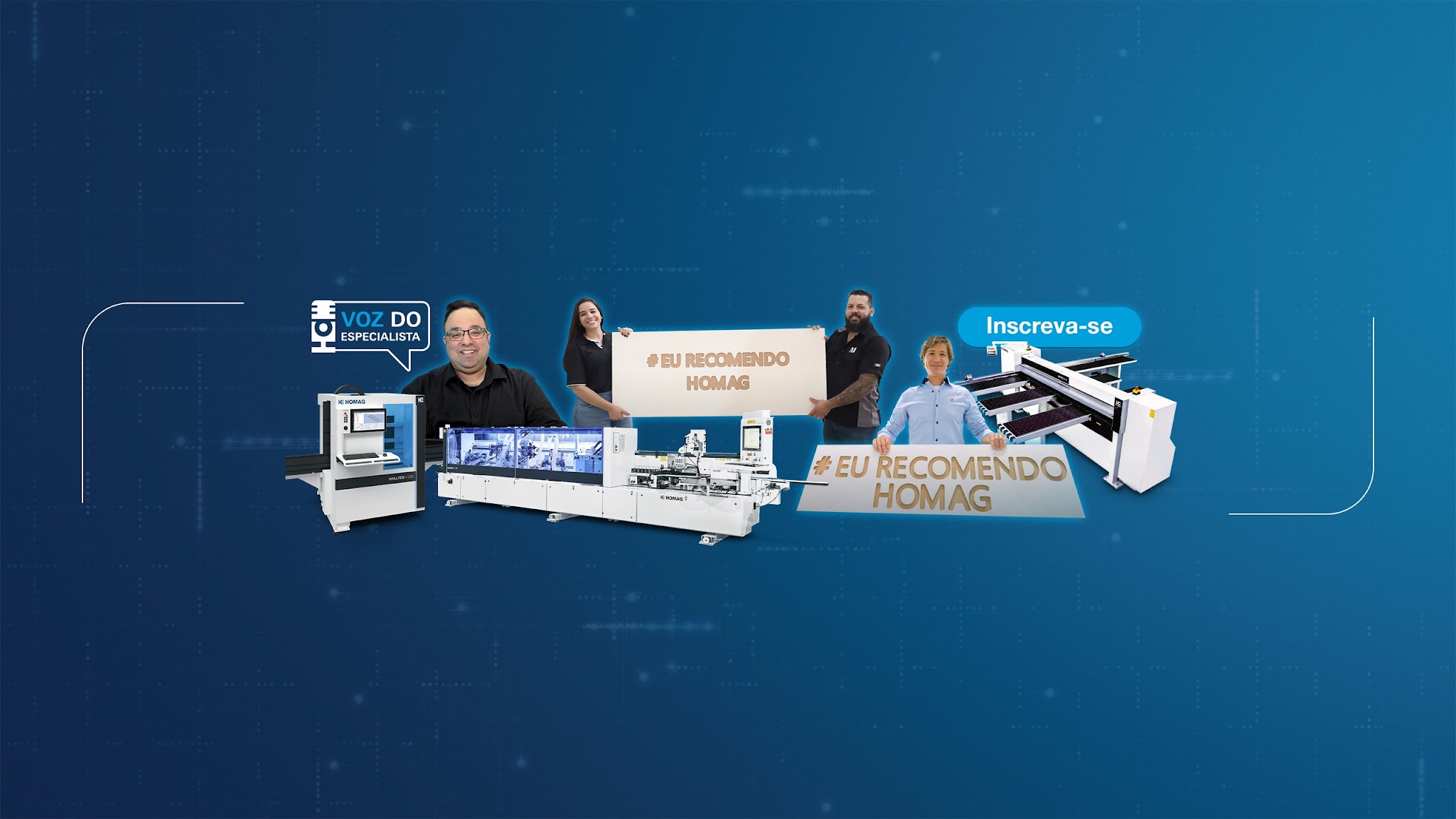 HOMAG Brasil YouTube banner