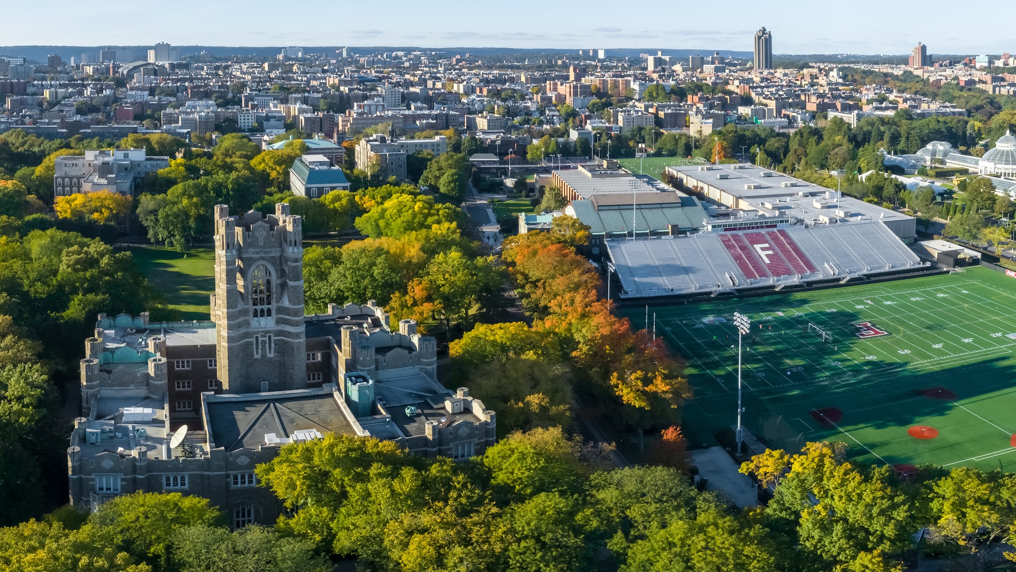 Fordham University YouTube banner