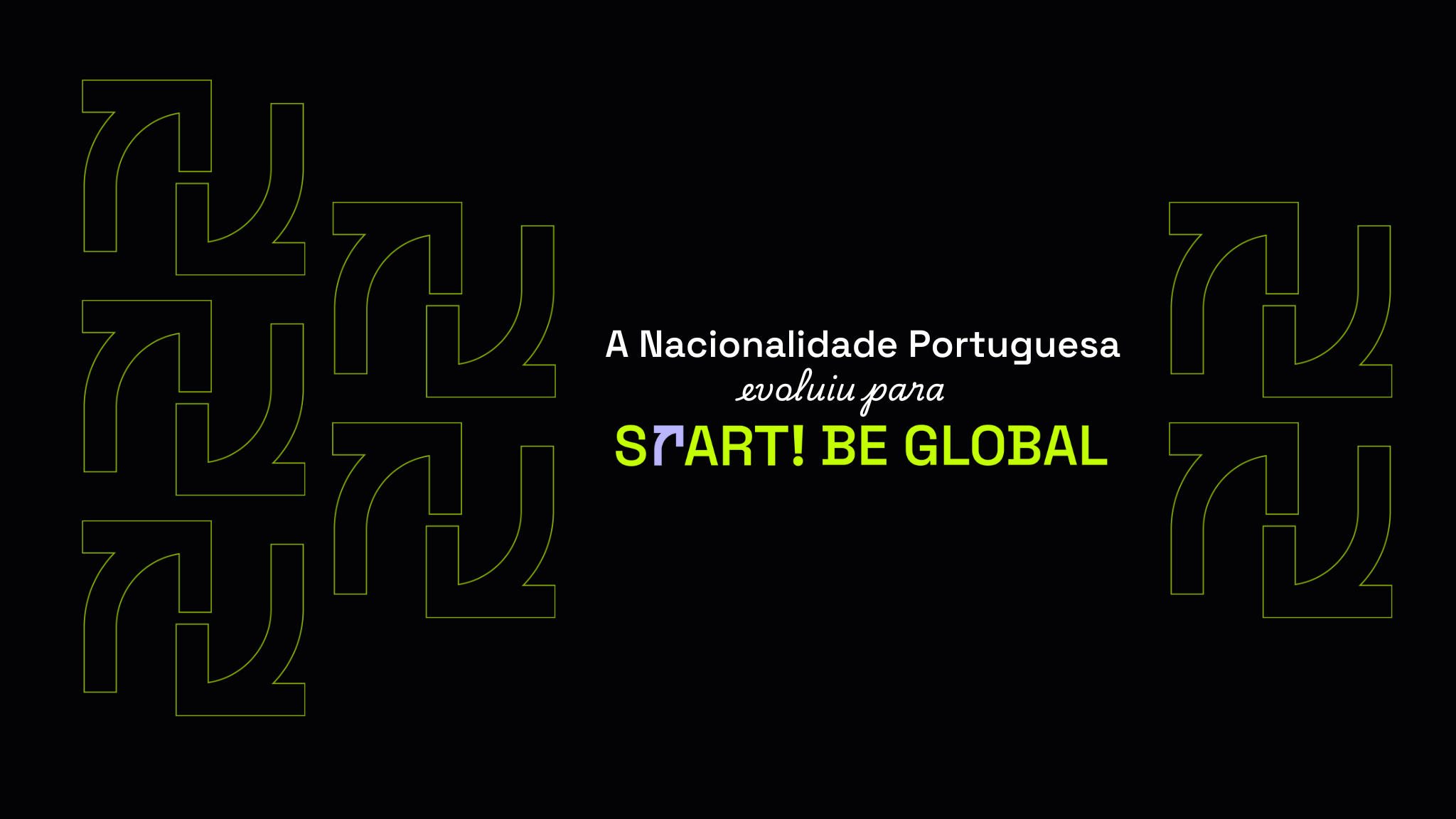 Start! Be Global YouTube banner