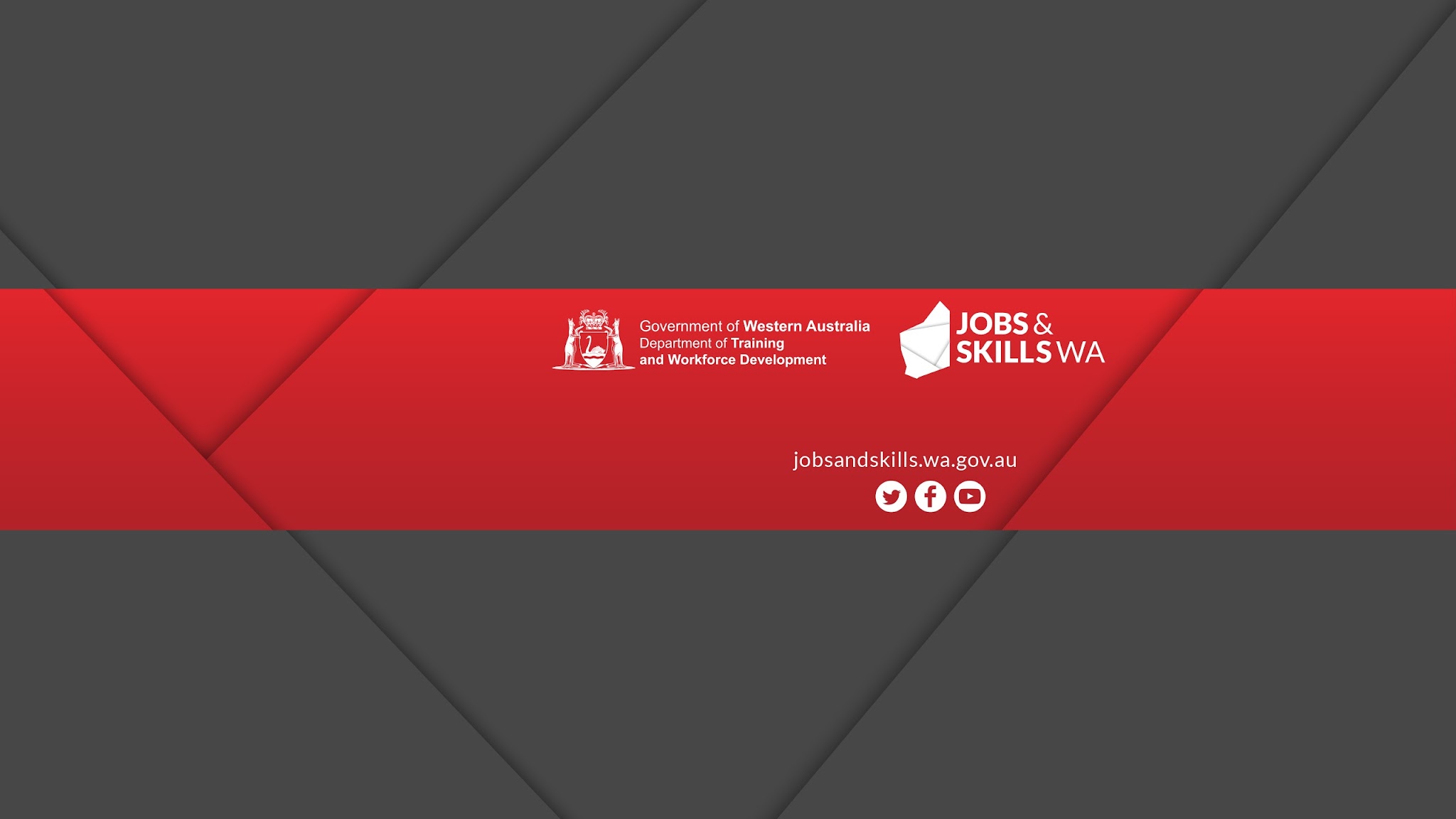 Jobs and Skills WA YouTube banner