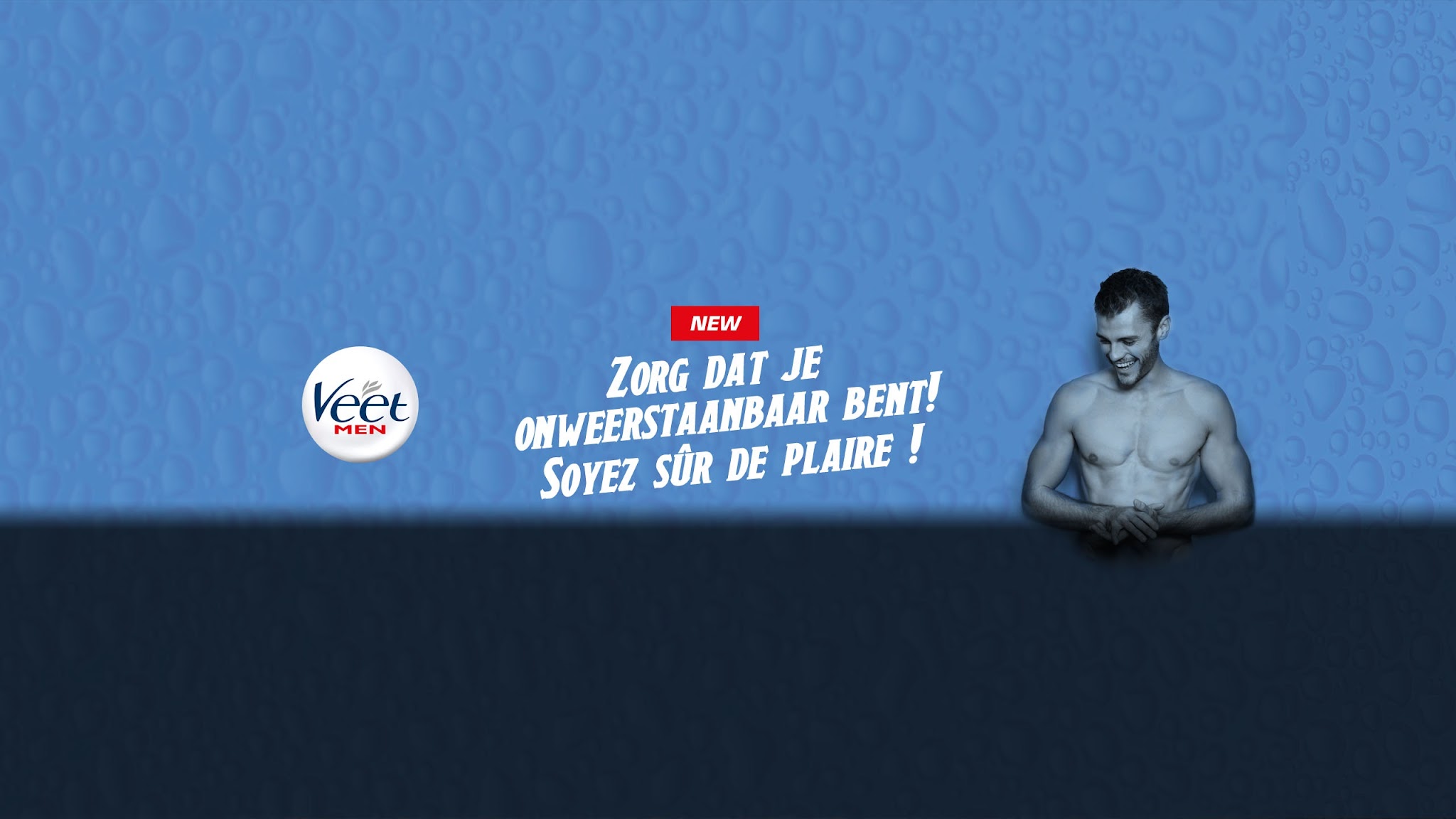 Veet Men Belgium YouTube banner