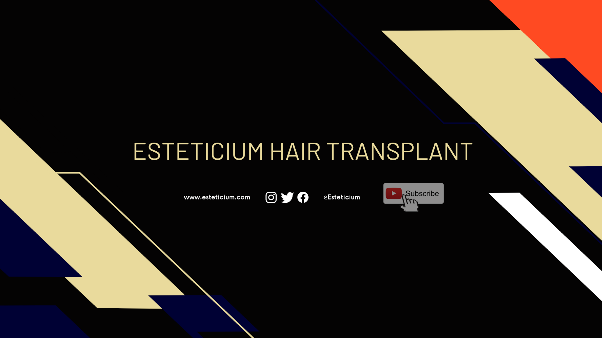 Esteticium Hair Transplant YouTube banner