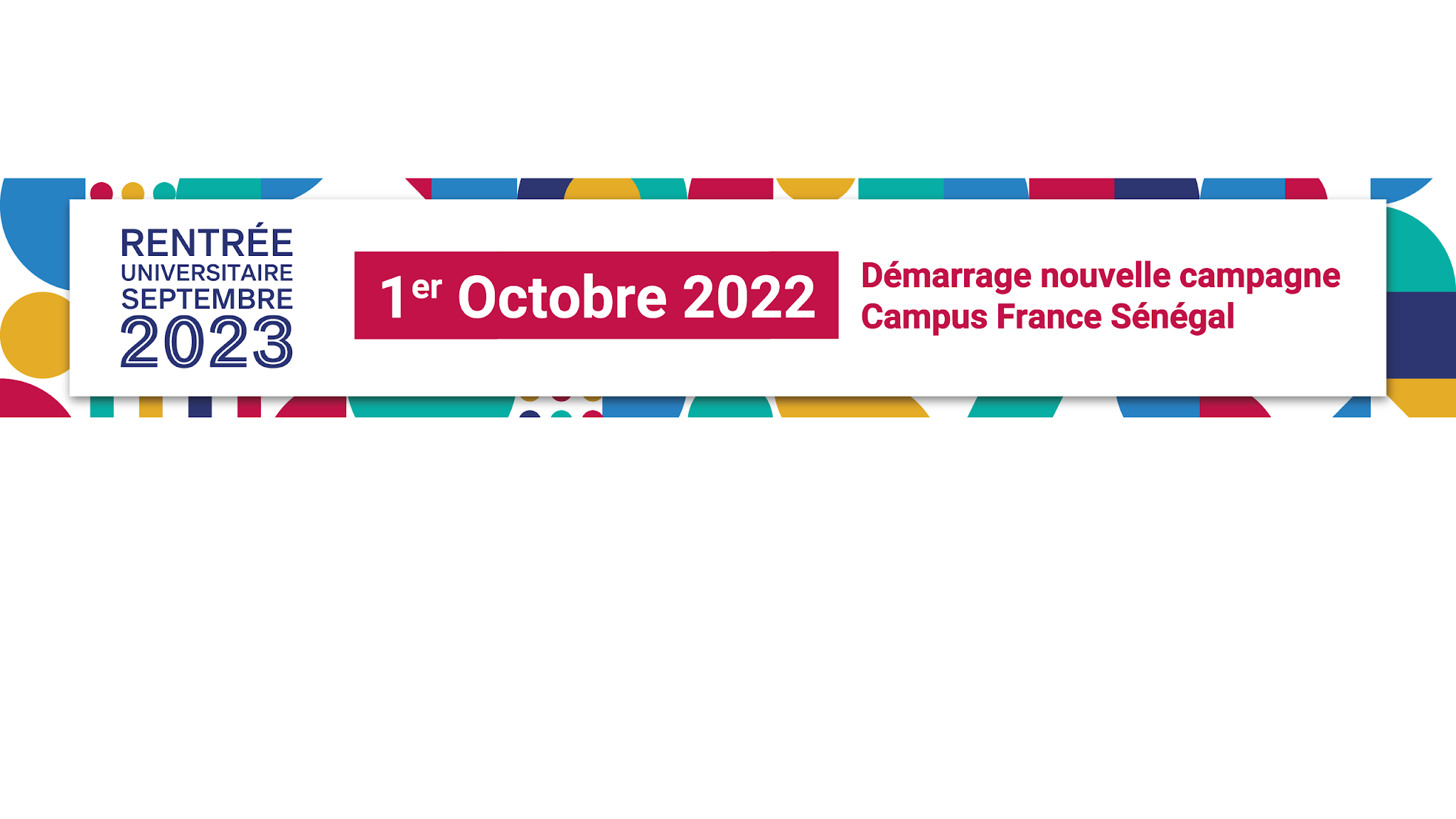 Campus France Sénégal YouTube banner