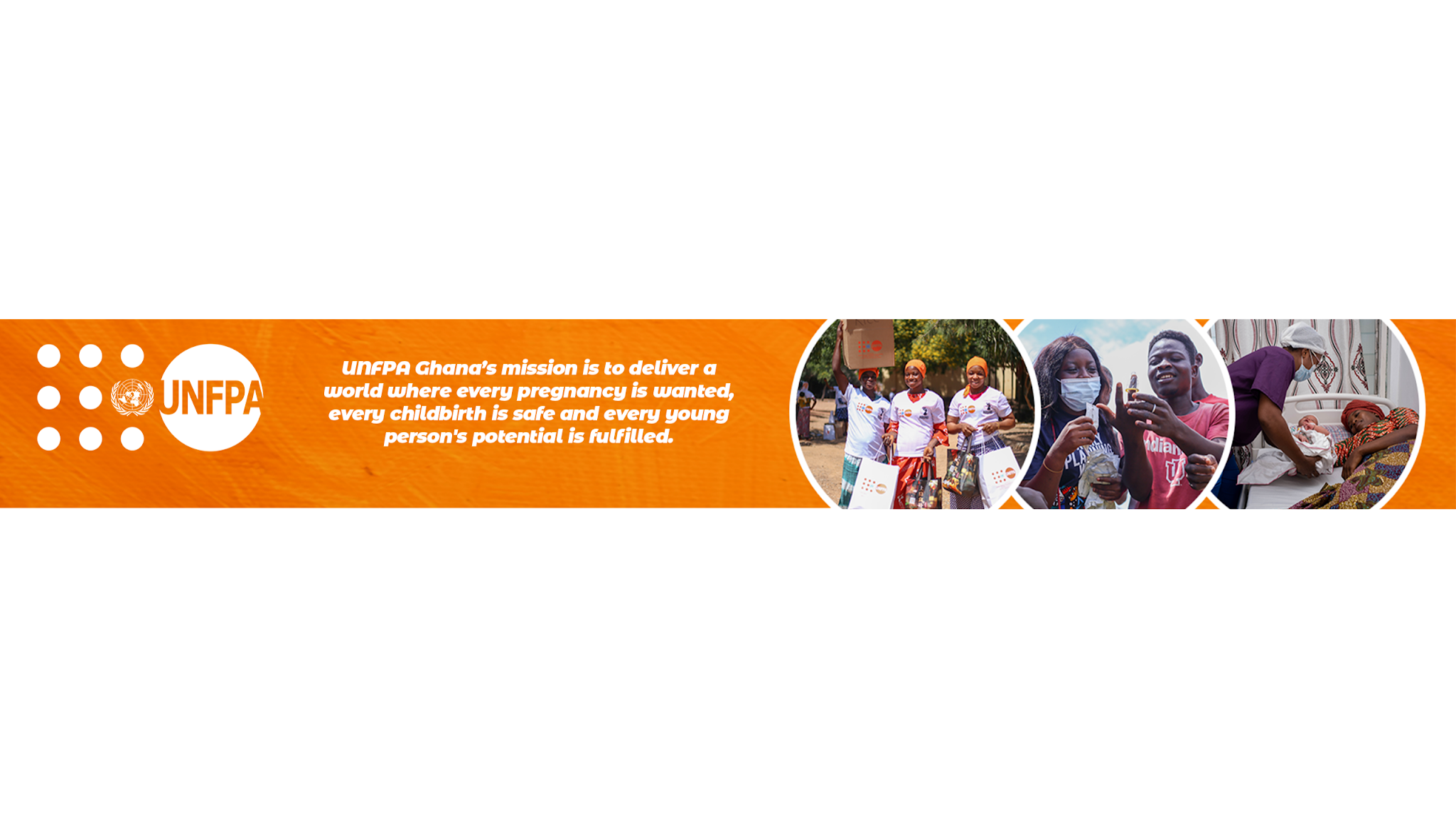 UNFPA Ghana YouTube banner