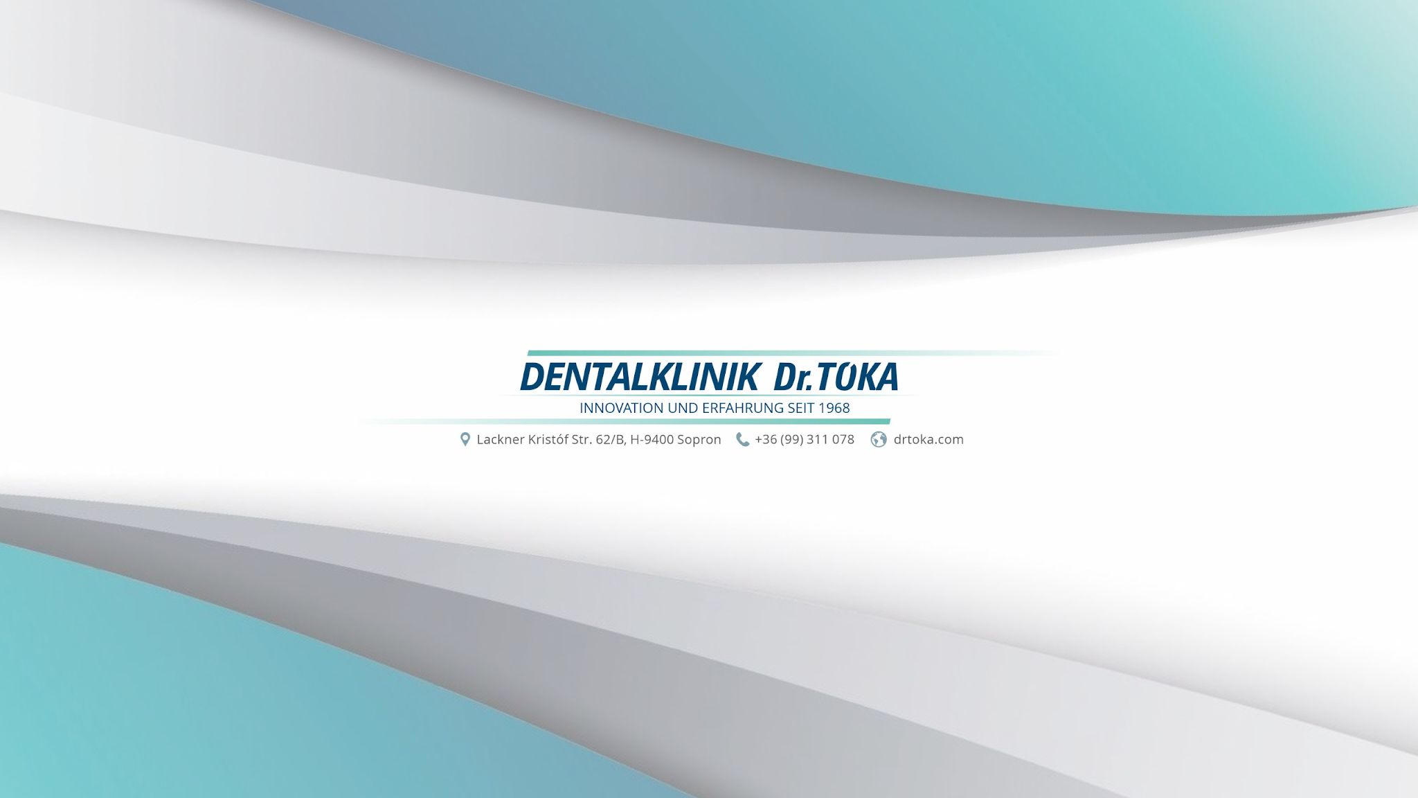 Dentalklinik Dr. Tóka YouTube banner