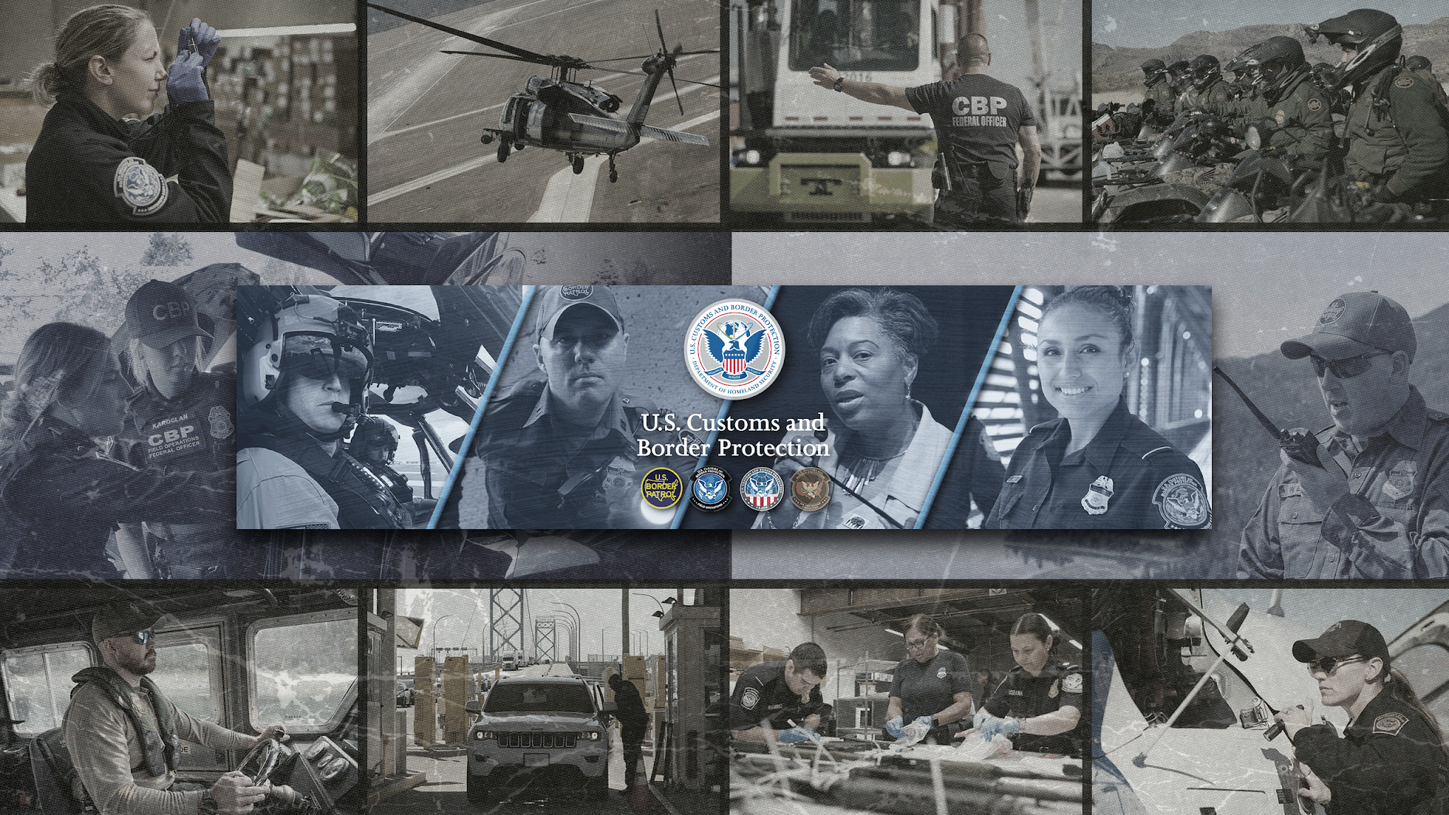 U.S. Customs and Border Protection YouTube banner