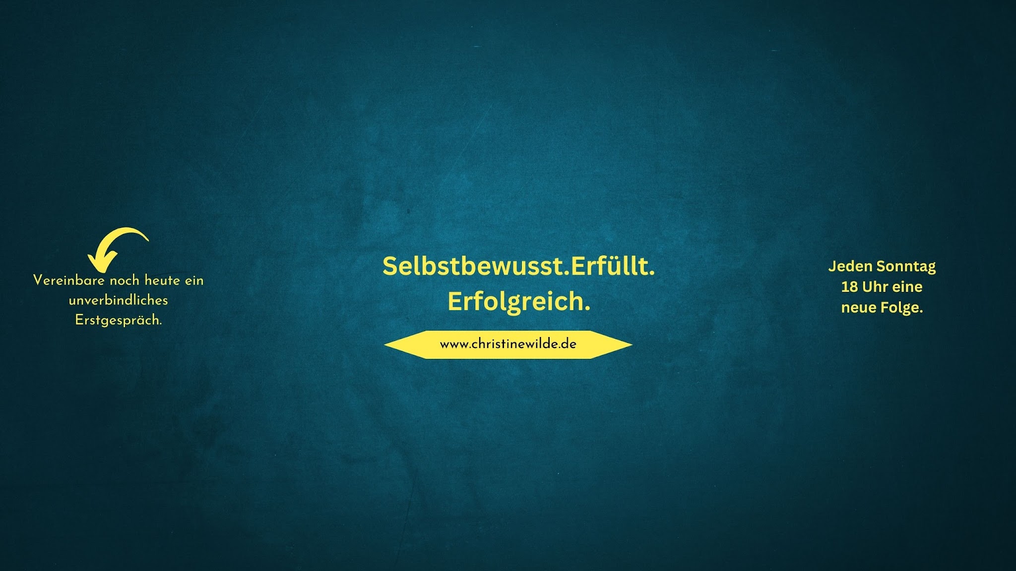 Christine Wilde (Psychologin M.Sc.) YouTube banner