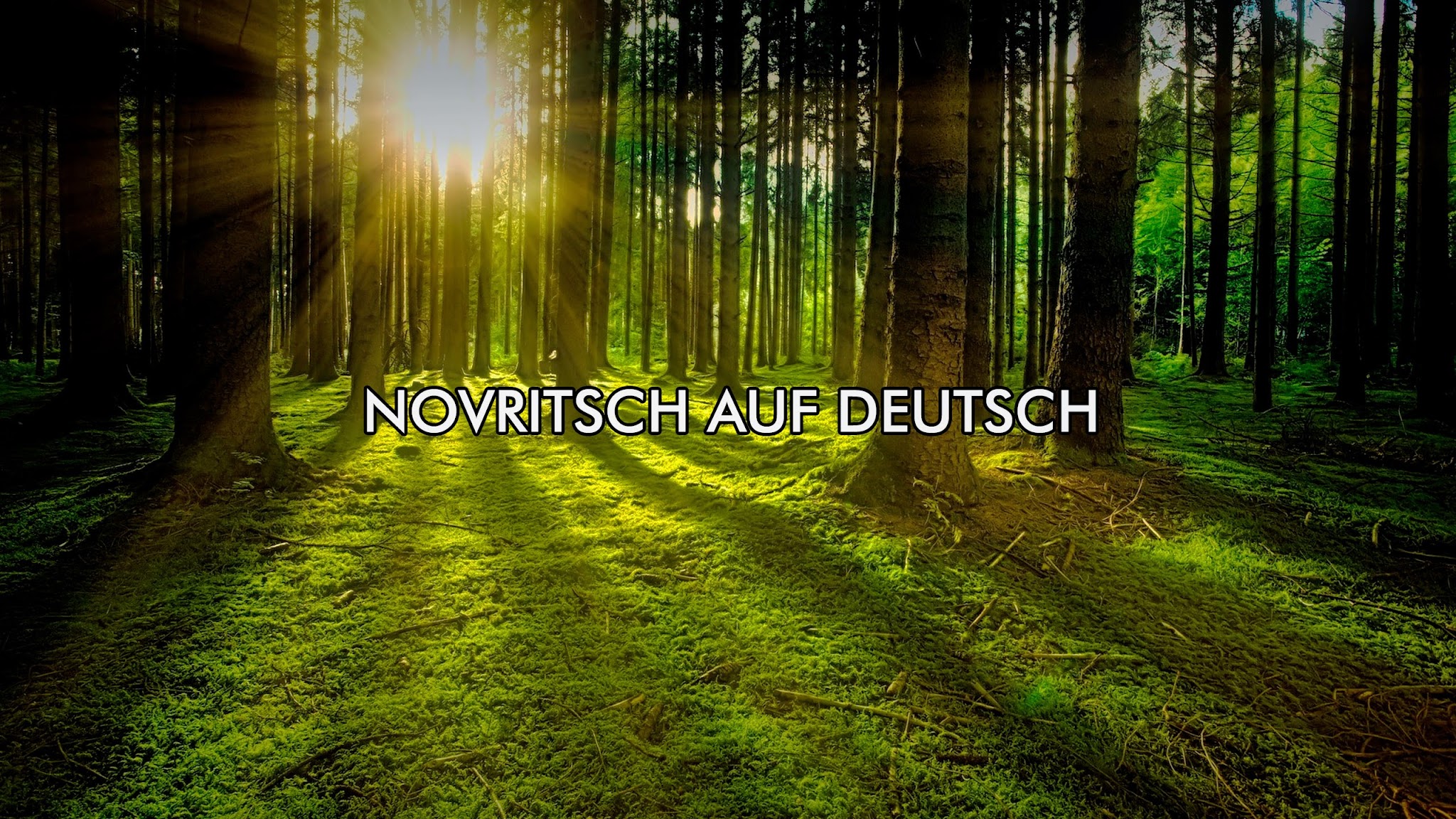 NOVRITSCH - Deutsch YouTube banner