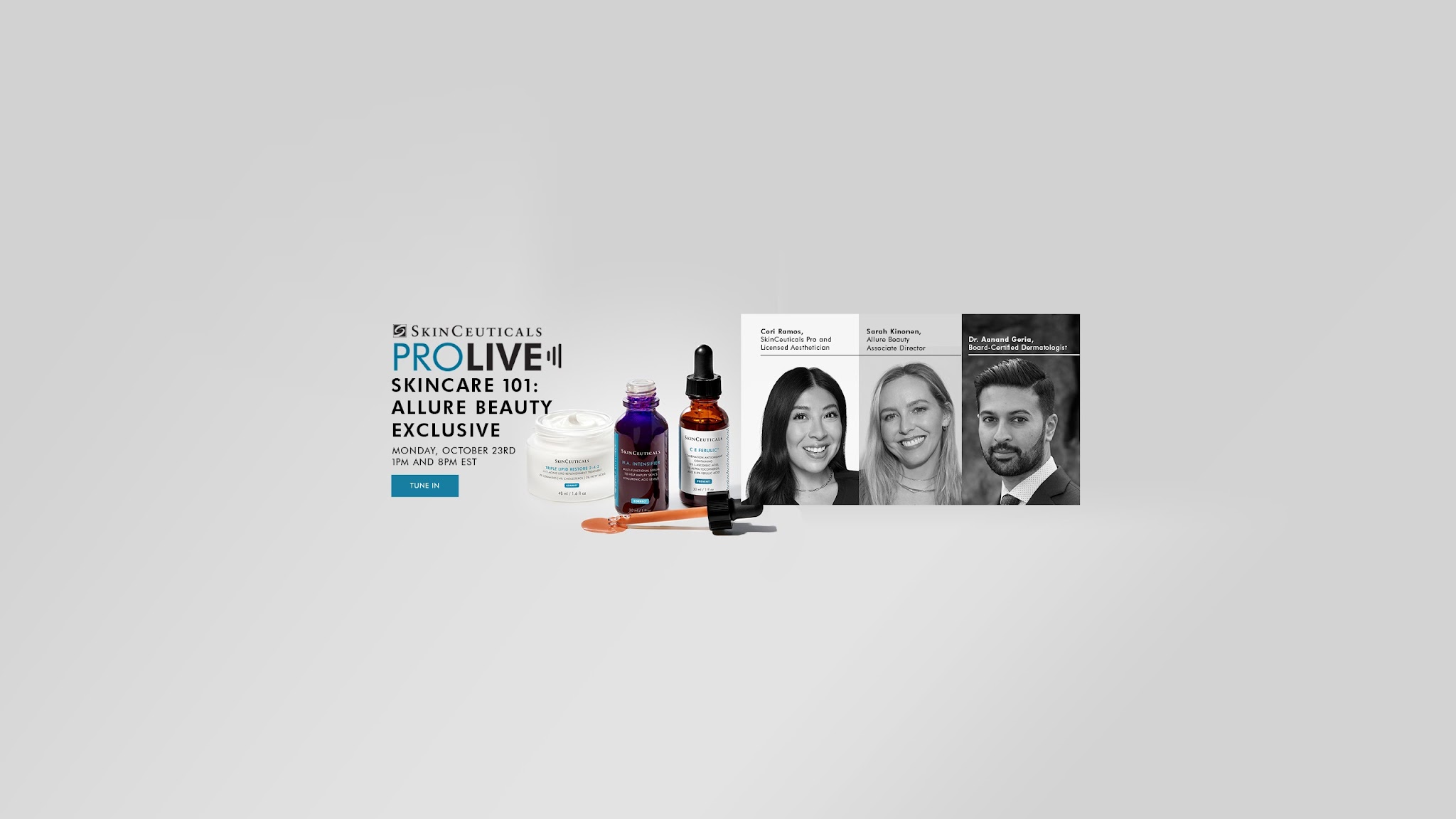 SkinCeuticals YouTube banner