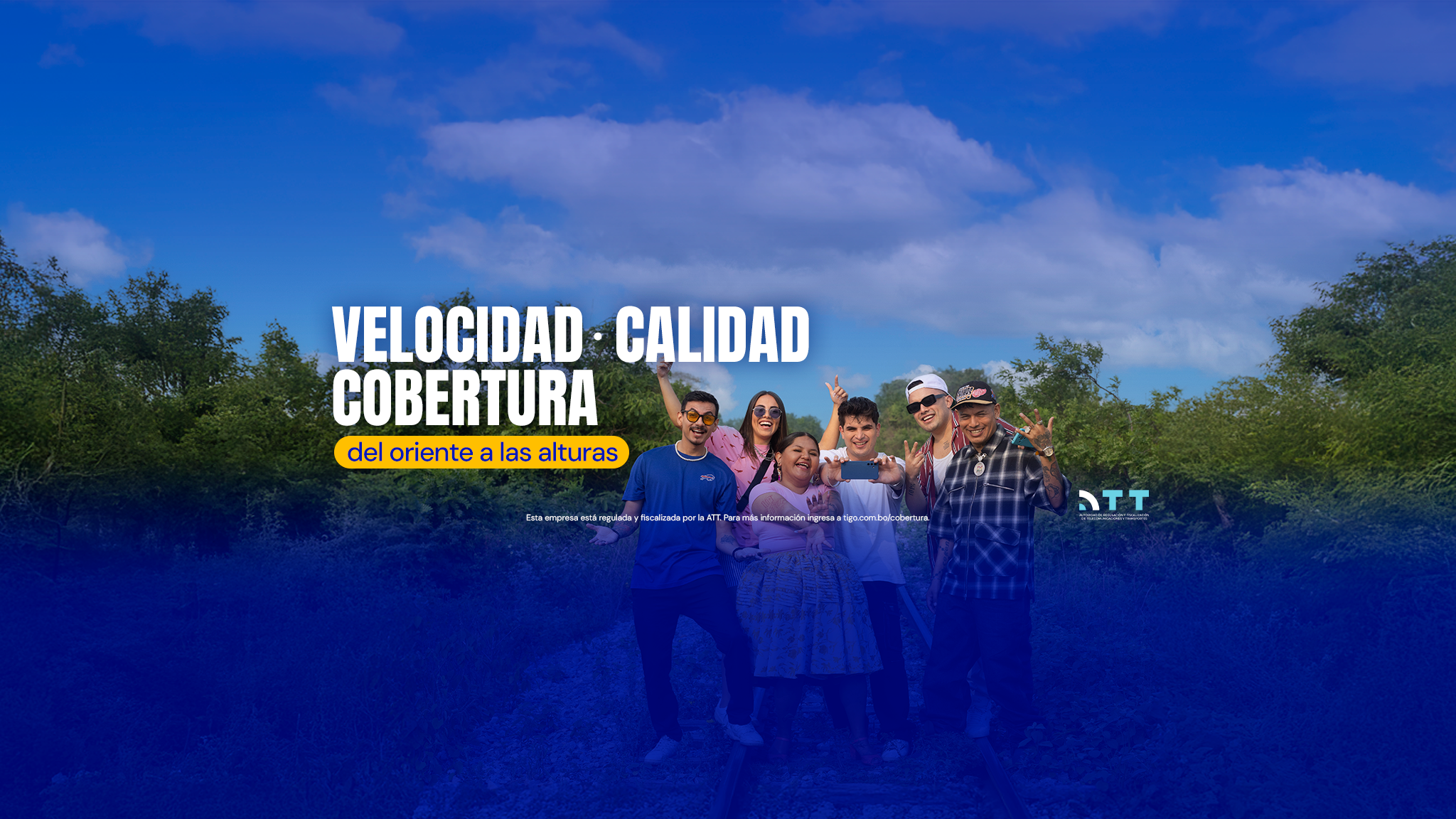Tigo Bolivia YouTube banner