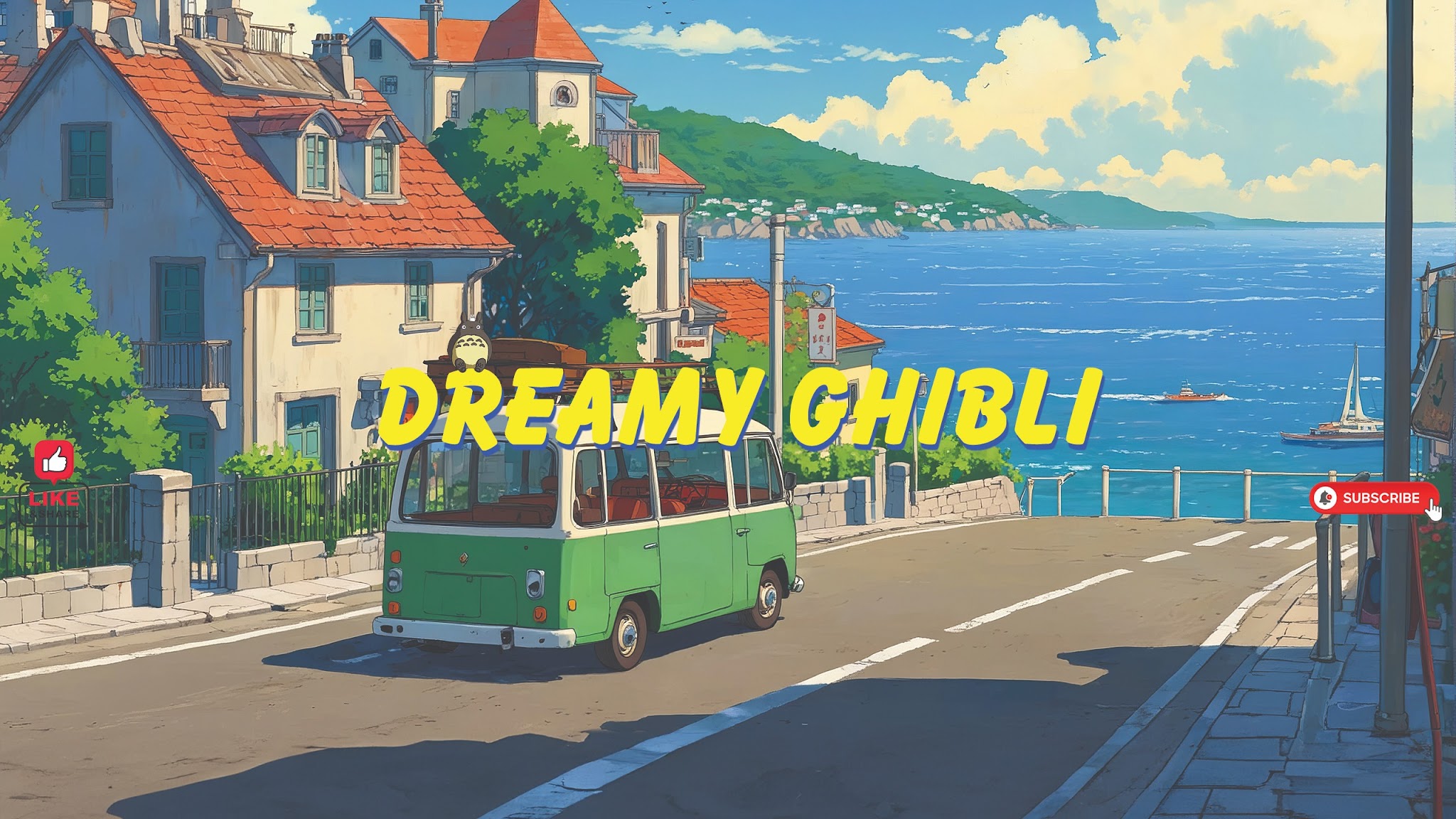 Dreamy Ghibli YouTube banner