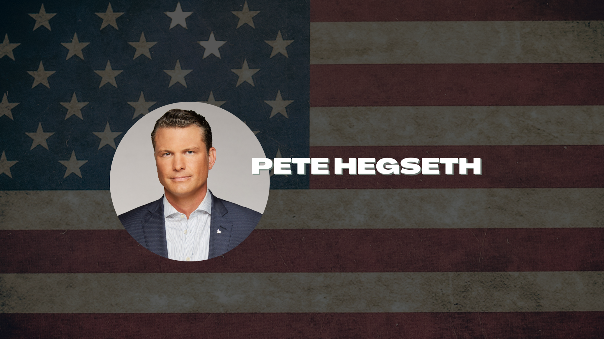 Pete Hegseth YouTube banner