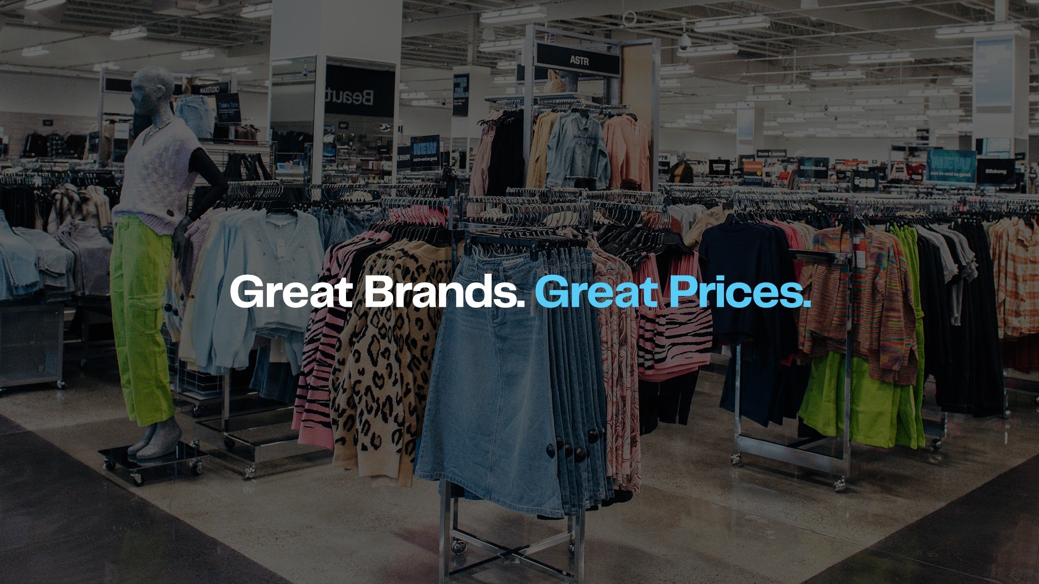 Nordstrom Rack YouTube banner