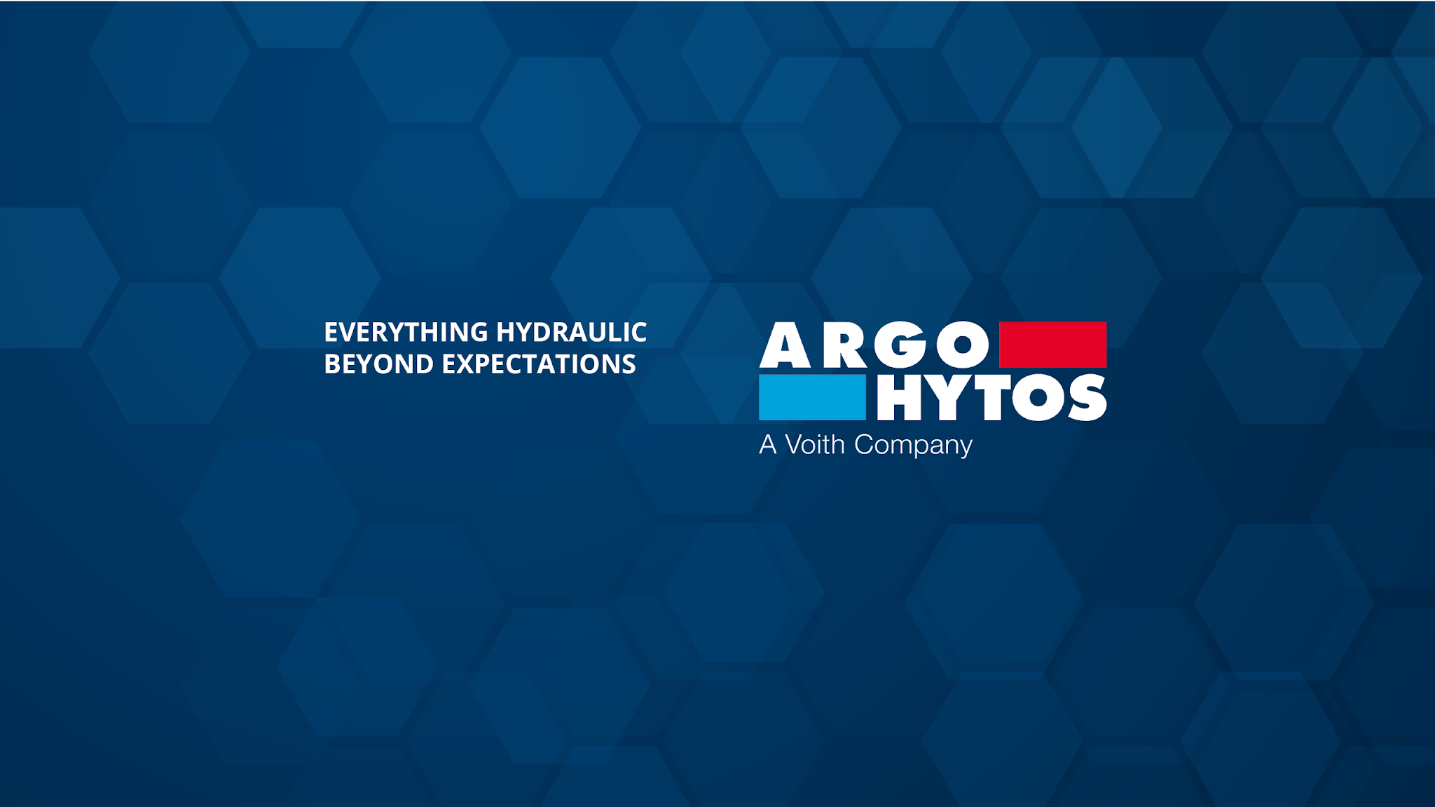 ARGO-HYTOS YouTube banner