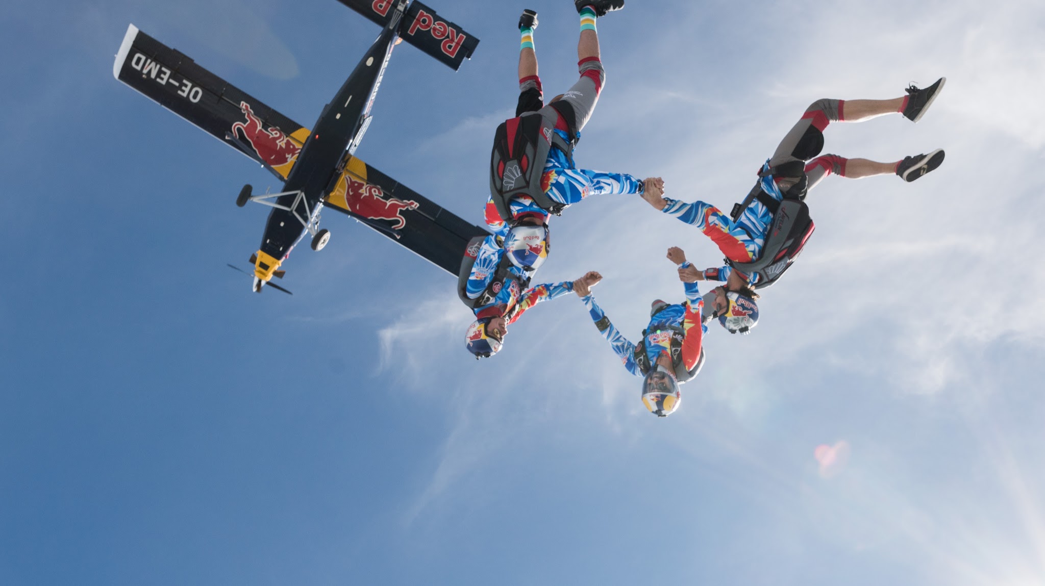 Red Bull Skydive Team YouTube banner