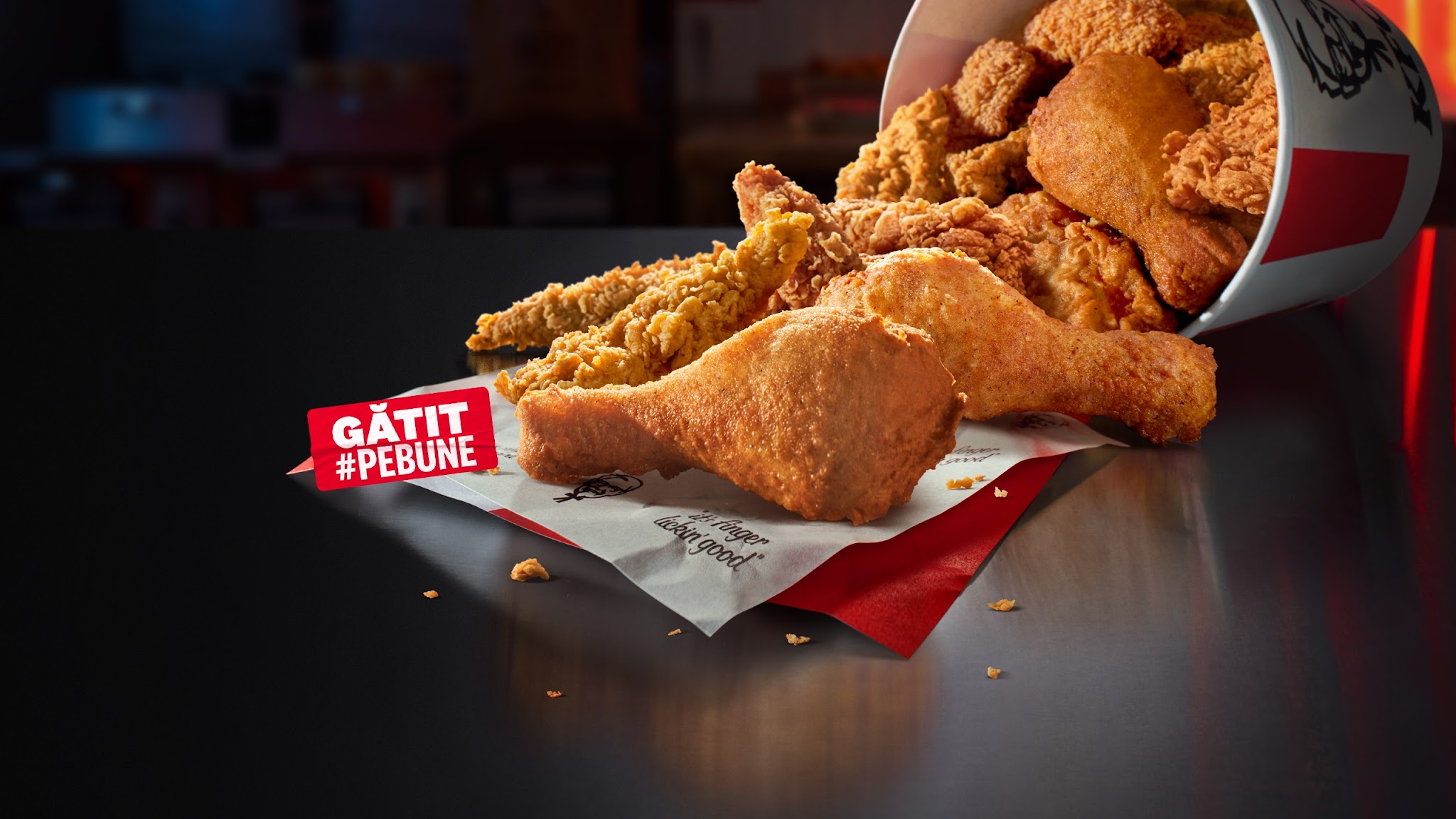 KFC Romania YouTube banner