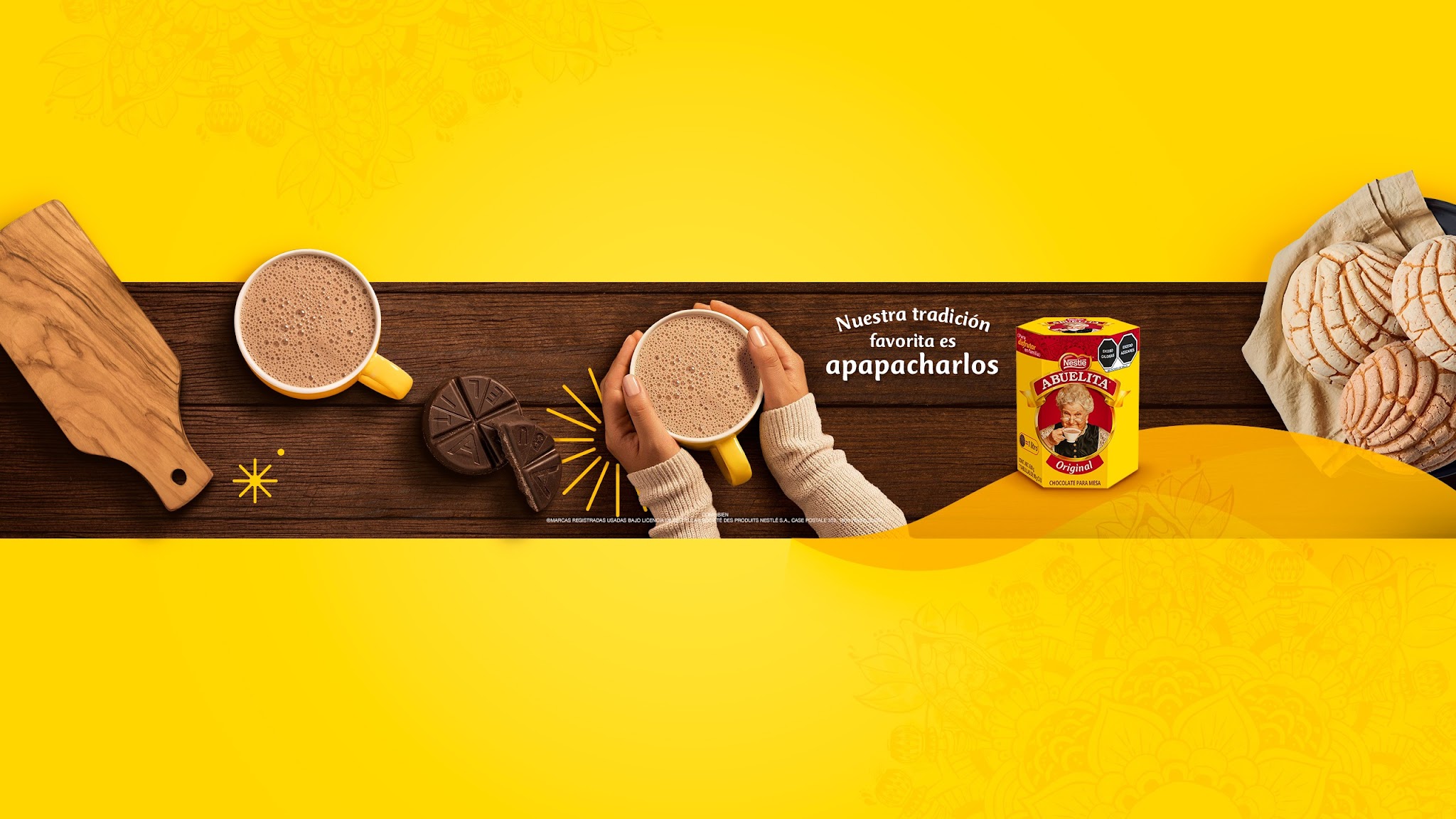 Chocolate Abuelita YouTube banner
