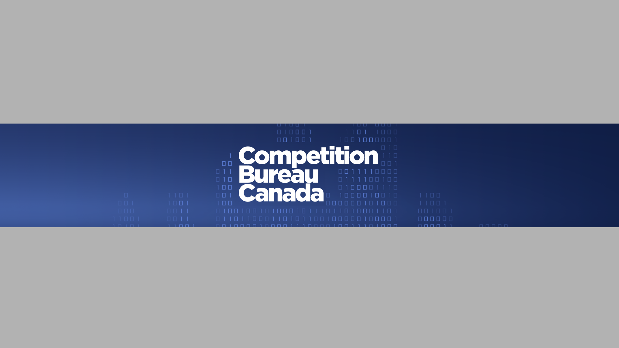 Competition Bureau Canada YouTube banner