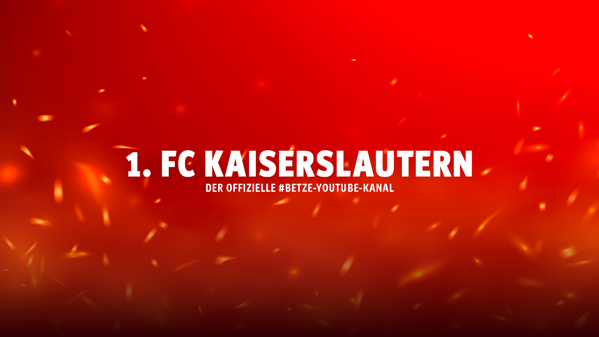 1. FC Kaiserslautern YouTube banner