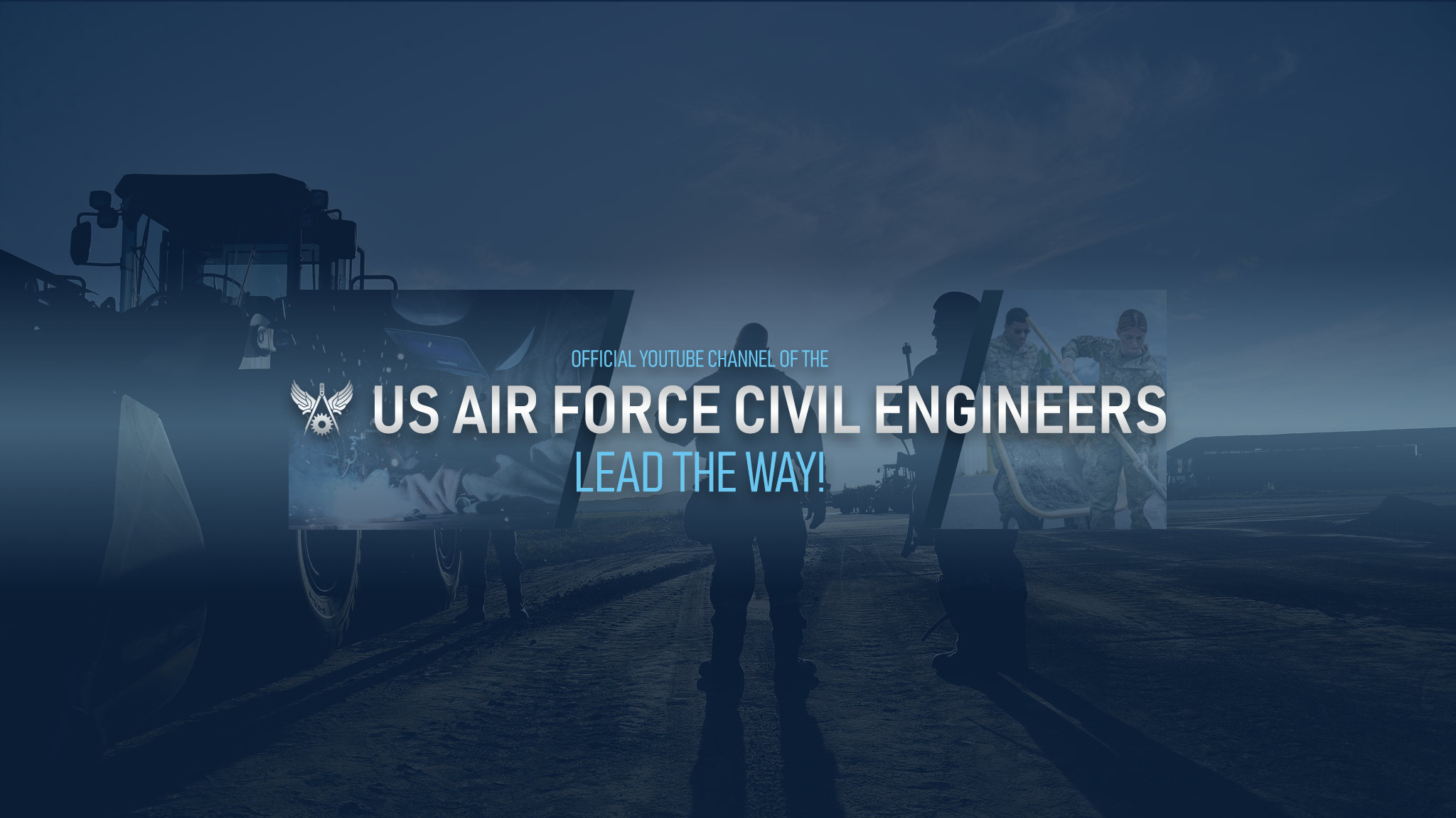 AF Civil Engineers YouTube banner