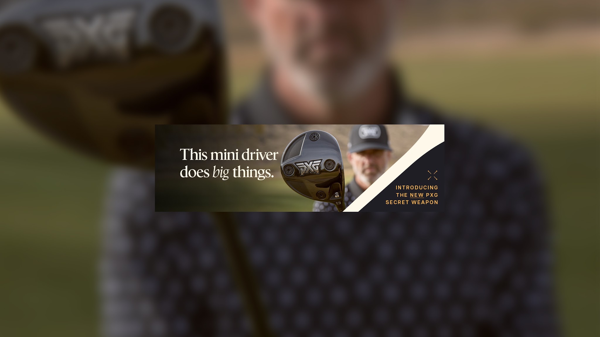 PXG YouTube banner