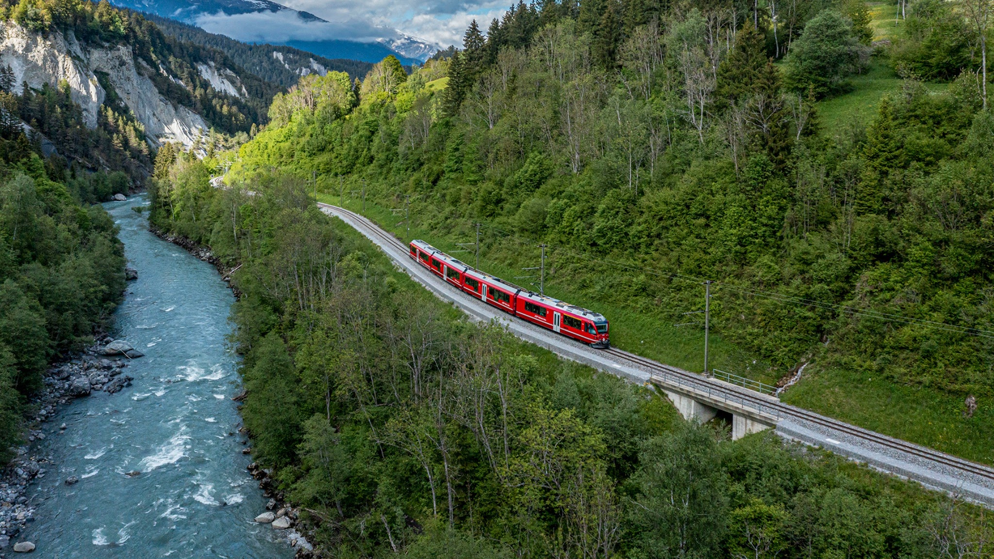Rhätische Bahn AG YouTube banner